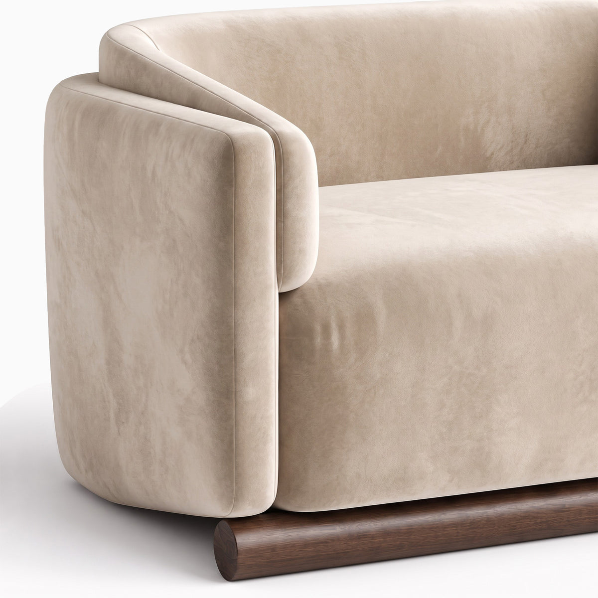 Yasmin 2-Seater Straight Sofa image