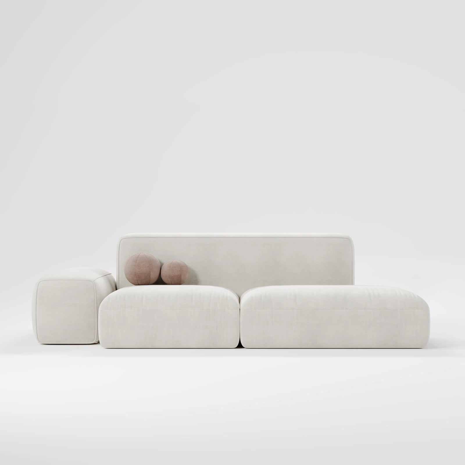 Ava Premium Faux Leather Sofa 2-Seater 1