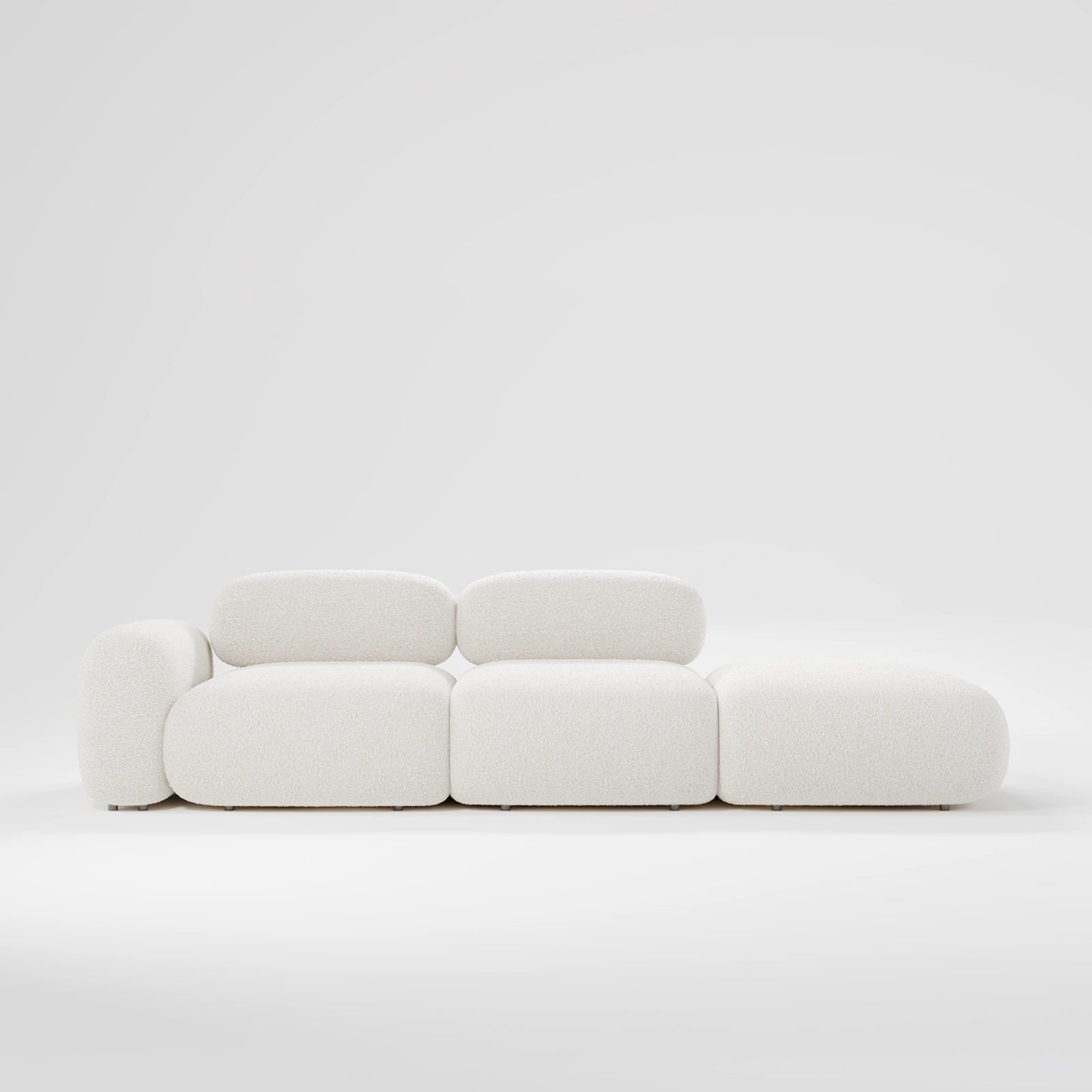 Fluffcloud Premium Boucle Modular Sofa 1