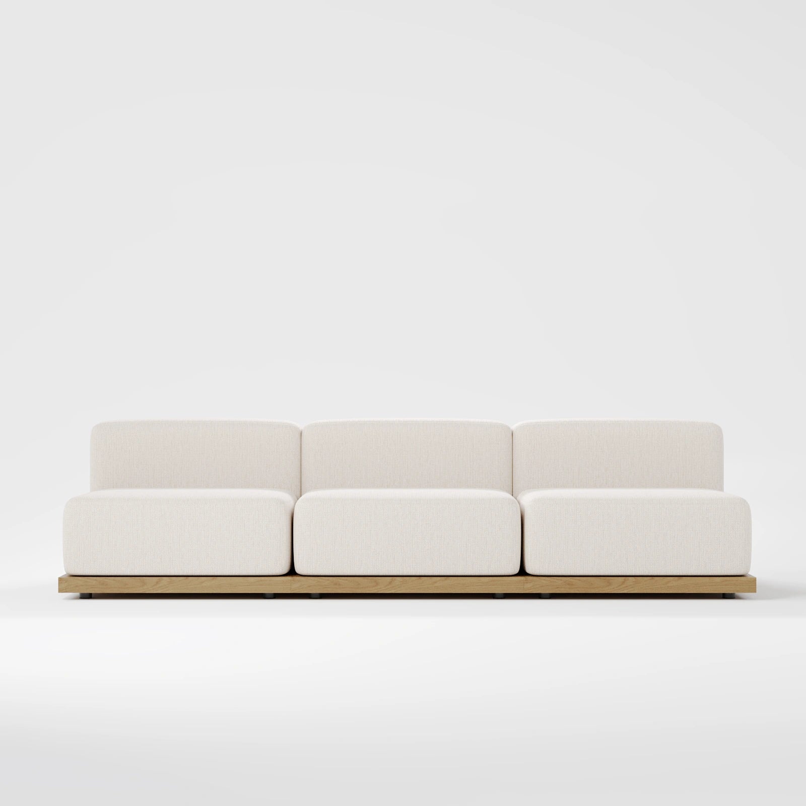 Sakura Premium Cotton Blend Sofa 3-Seater 1