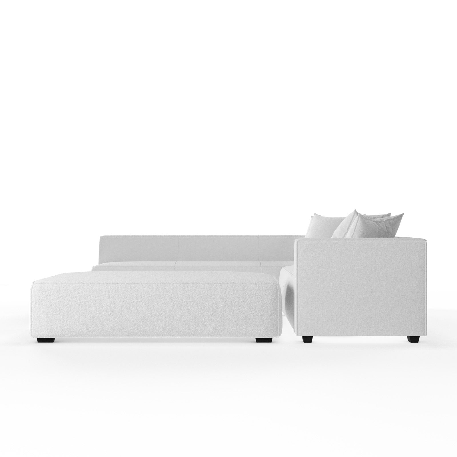 أريكة وودلاند المقطعية ذات الأربعة مقاعد image