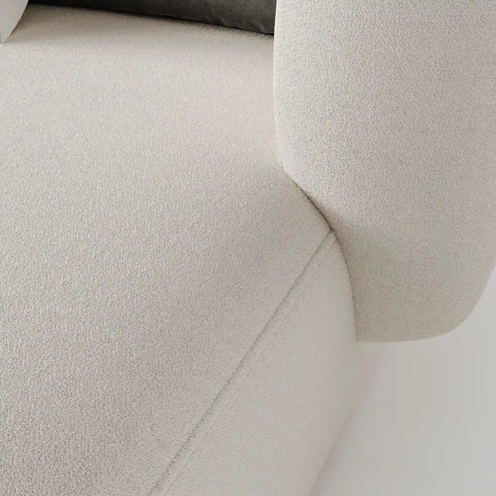 Essence Premium Boucle L-Shaped Sofa 4