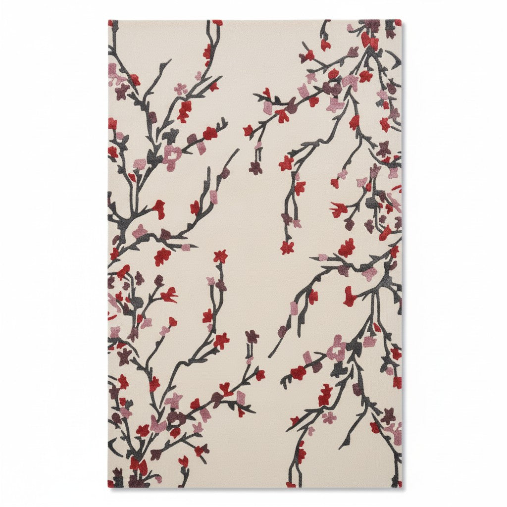 Spring Bloom Handmade Rug