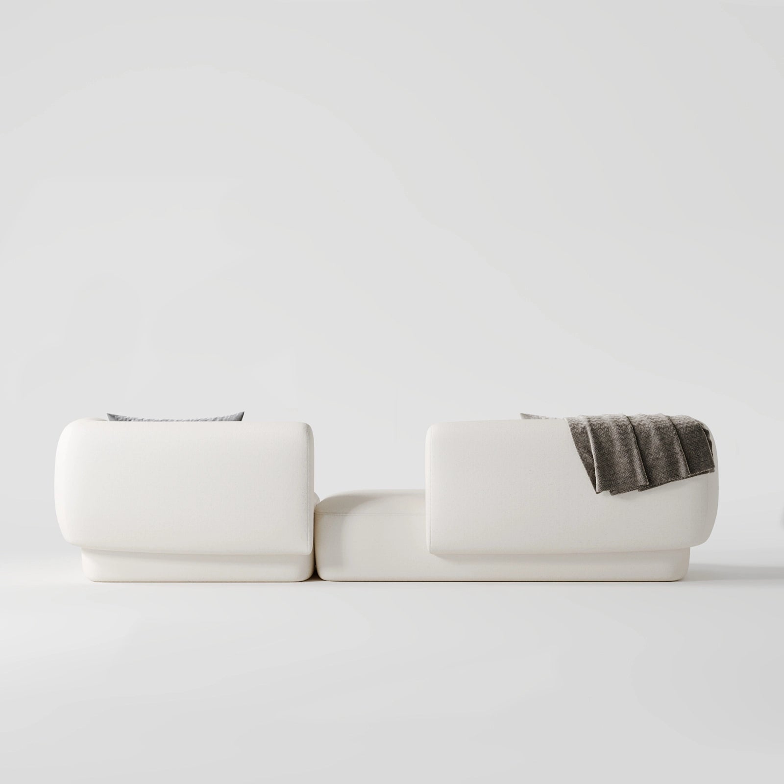 Essence Premium Boucle L-Shaped Sofa 5