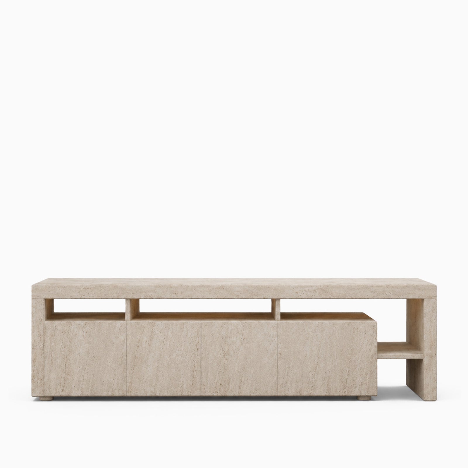 Floris Cream Travertine TV Stand image