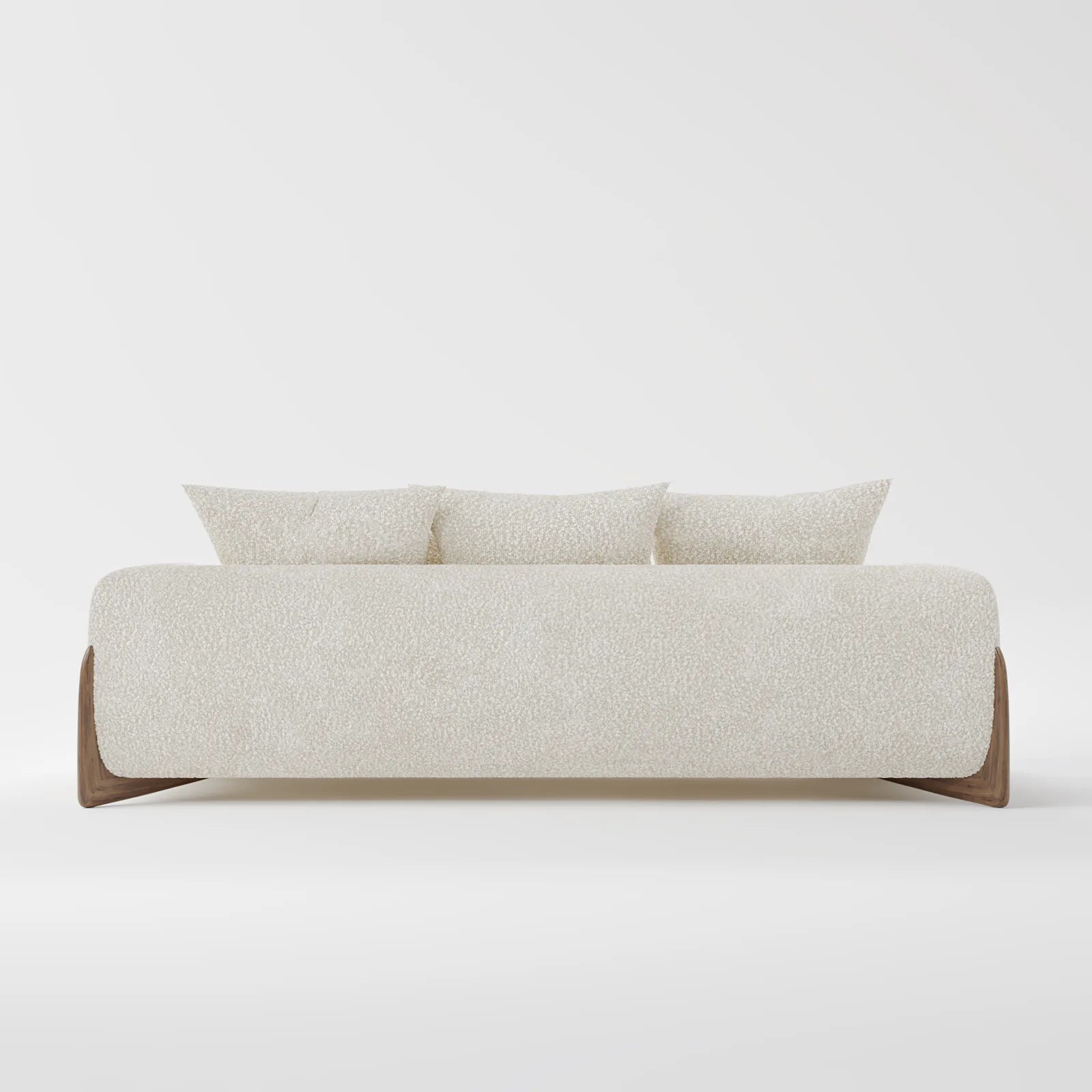 CloudSoft Boucle Lounge Sofa 2-Seater 5