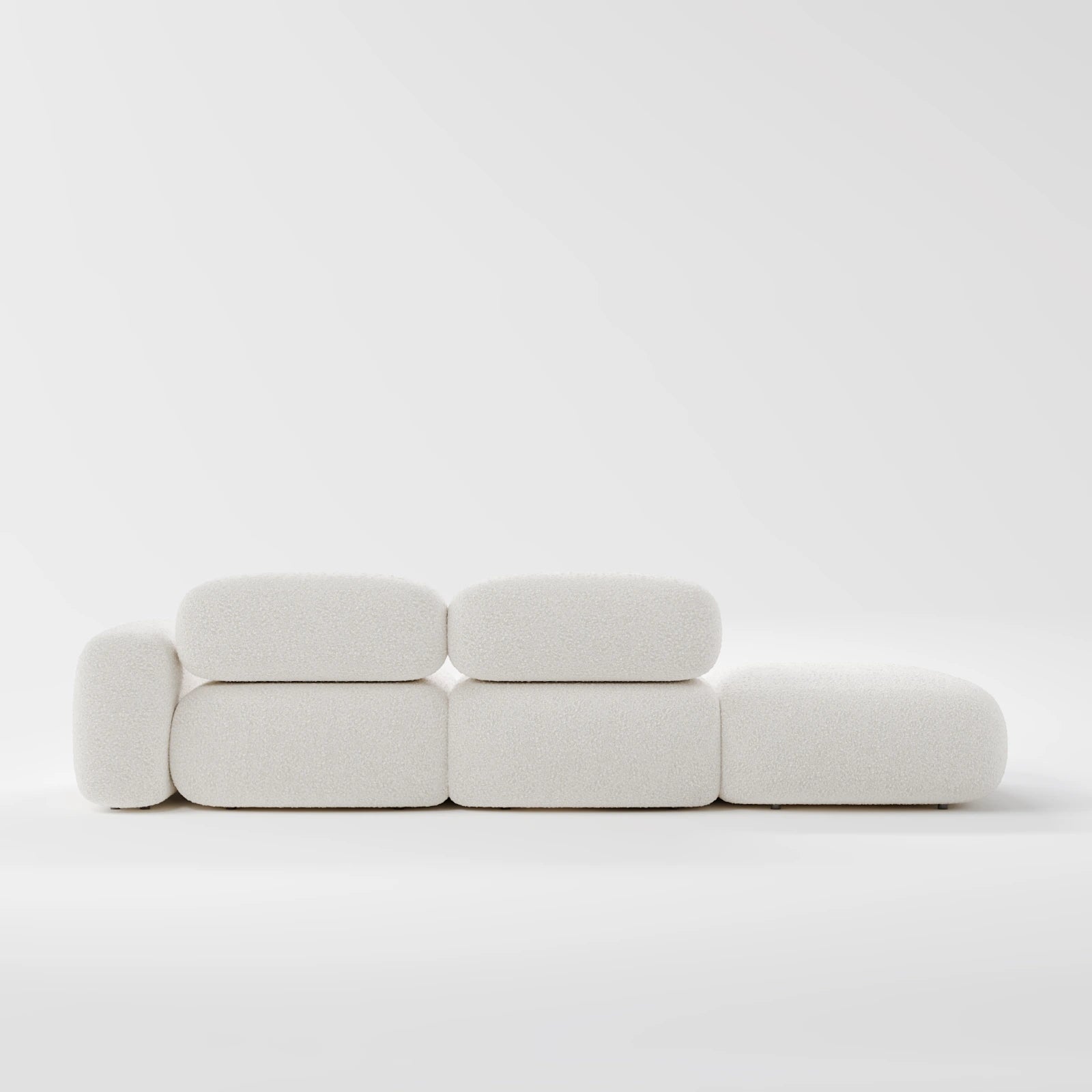 Fluffcloud Premium Boucle Modular Sofa 5