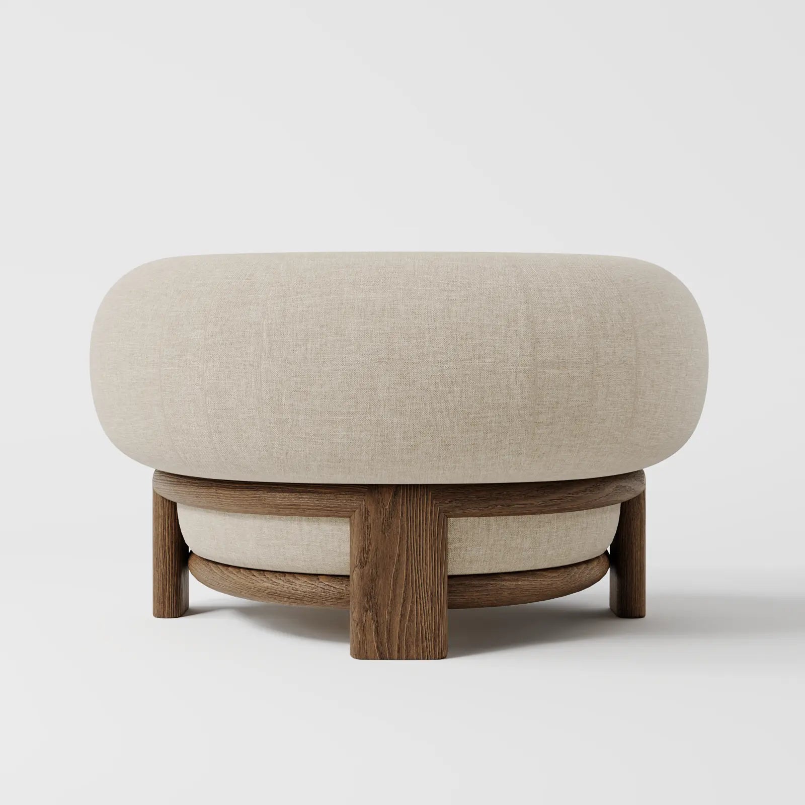 LuxeCurve Linen Chair 5