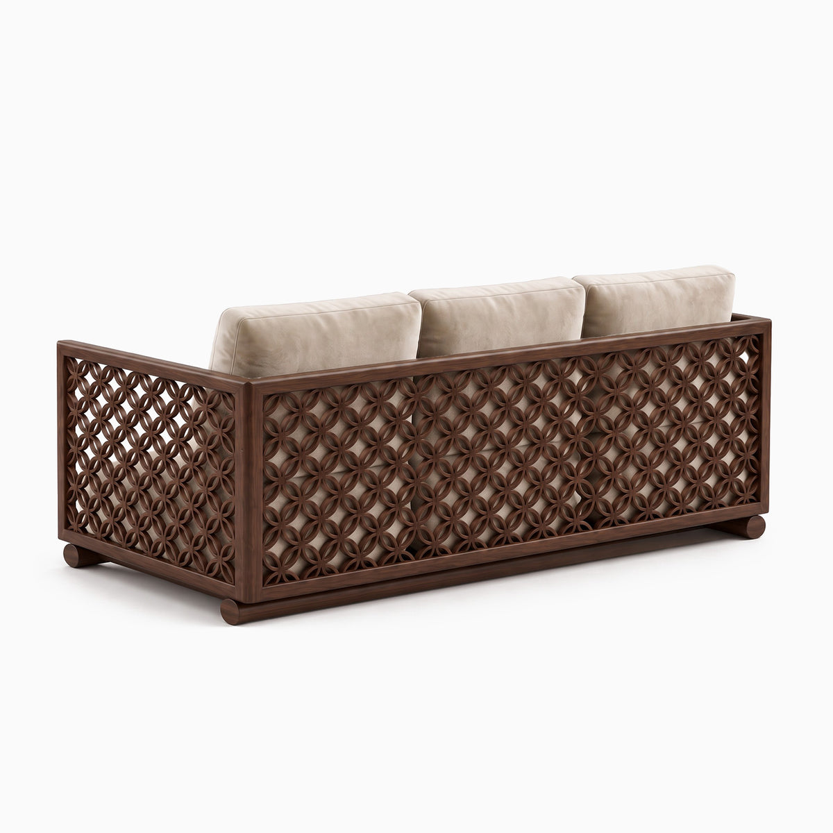 Reem 3-Seater Straight Sofa image