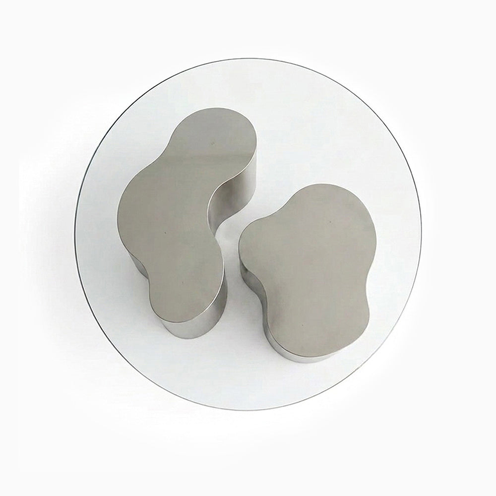 Dario Steel Base Coffee Table image