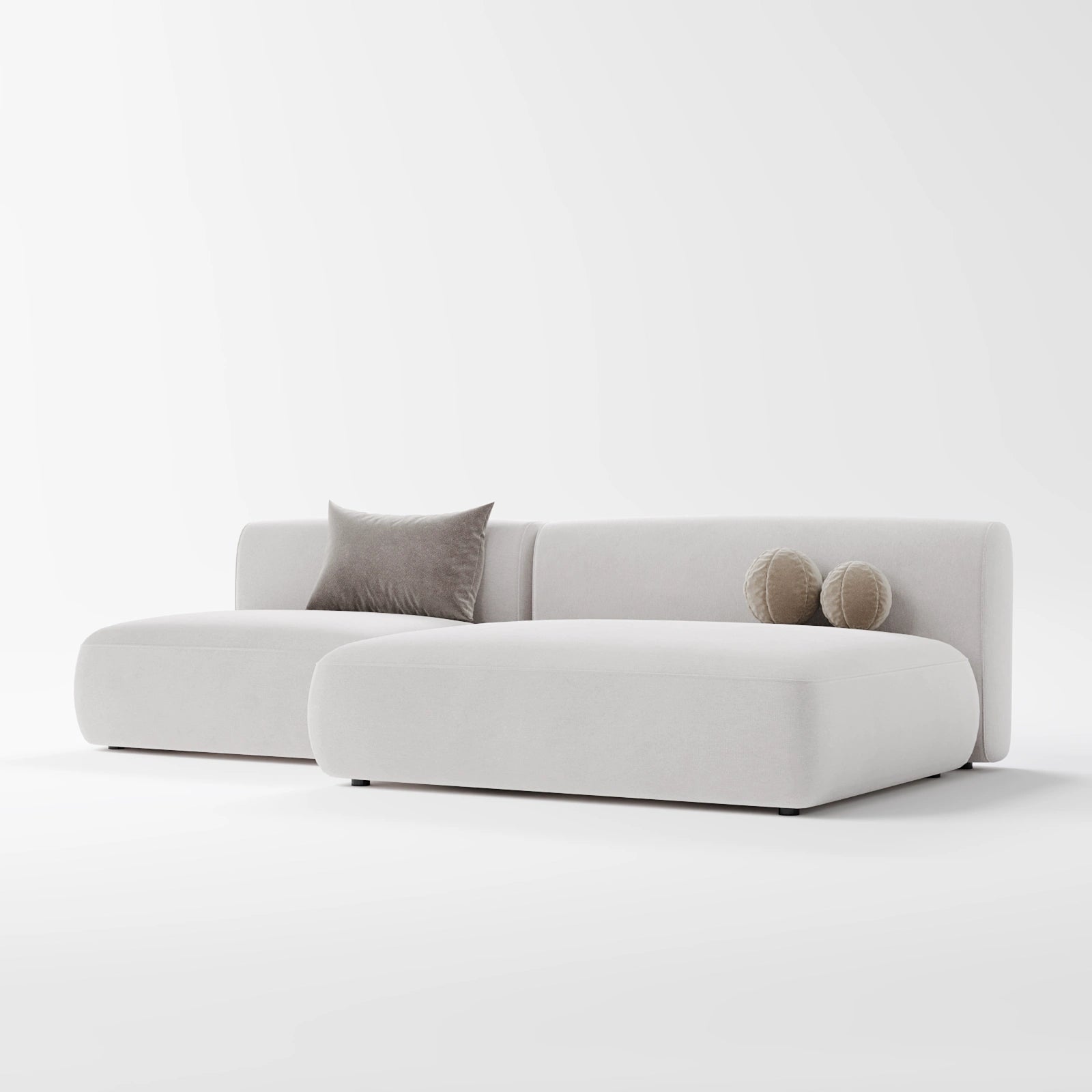 Orbit Suede Sofa 3-Seater 3