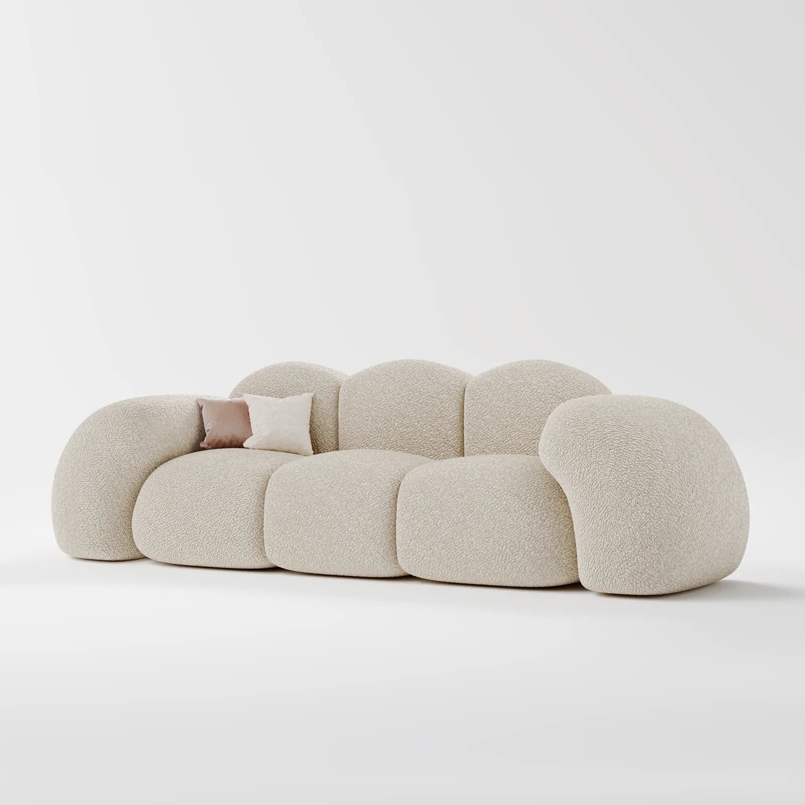 Wrangler Premium Boucle Sofa 3-Seater 3