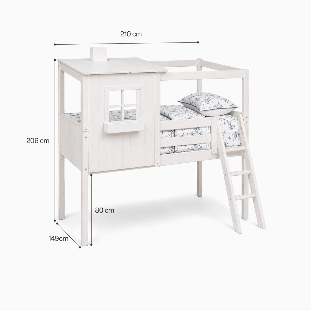 Hadley Bunk Kids Bed image