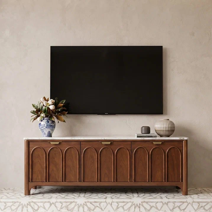 Inaya Marble TV Stand image