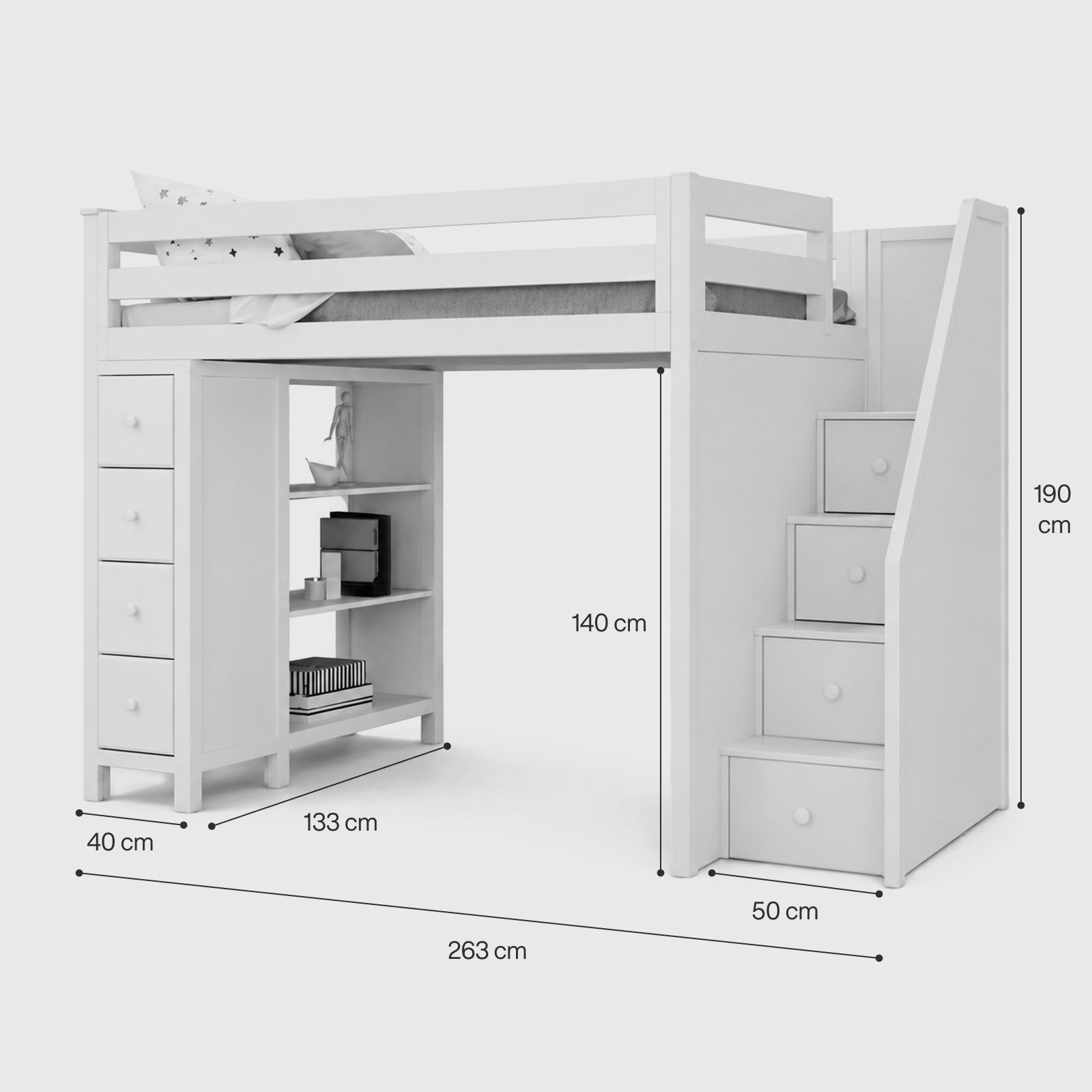 Peyton Bunk Kids Bed image