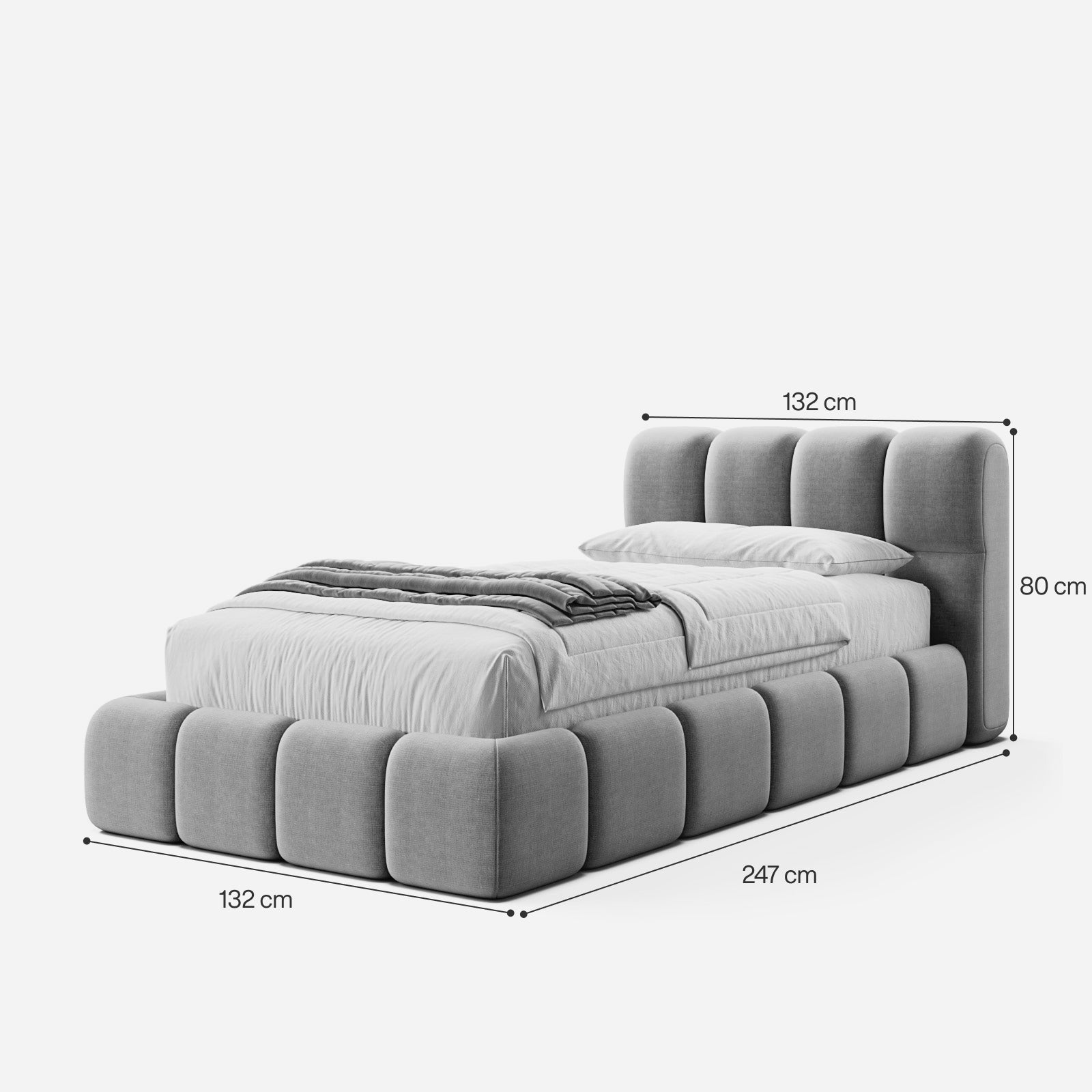 Asti Basic Size Bed image
