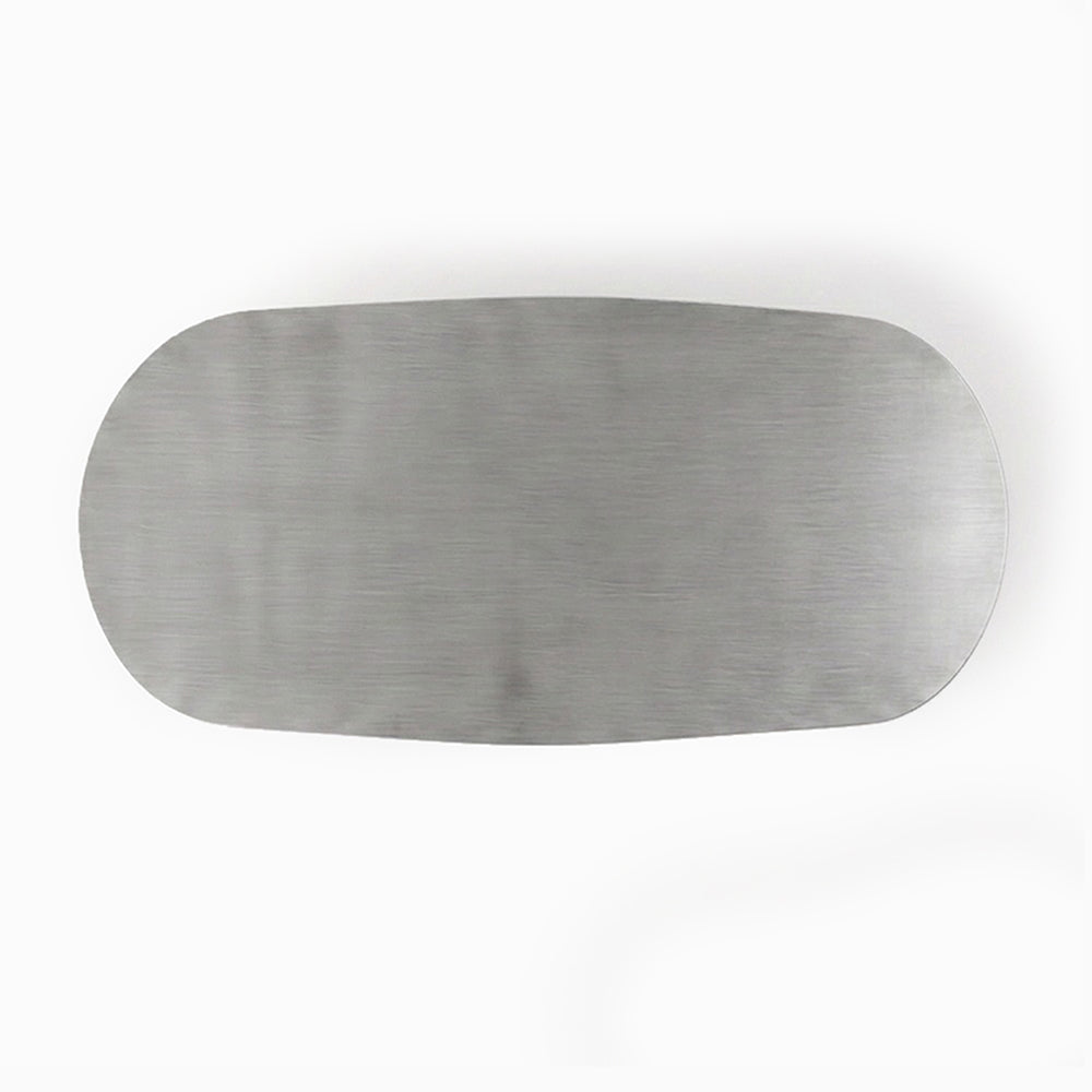 Noé Steel Twin Column Dining Table image