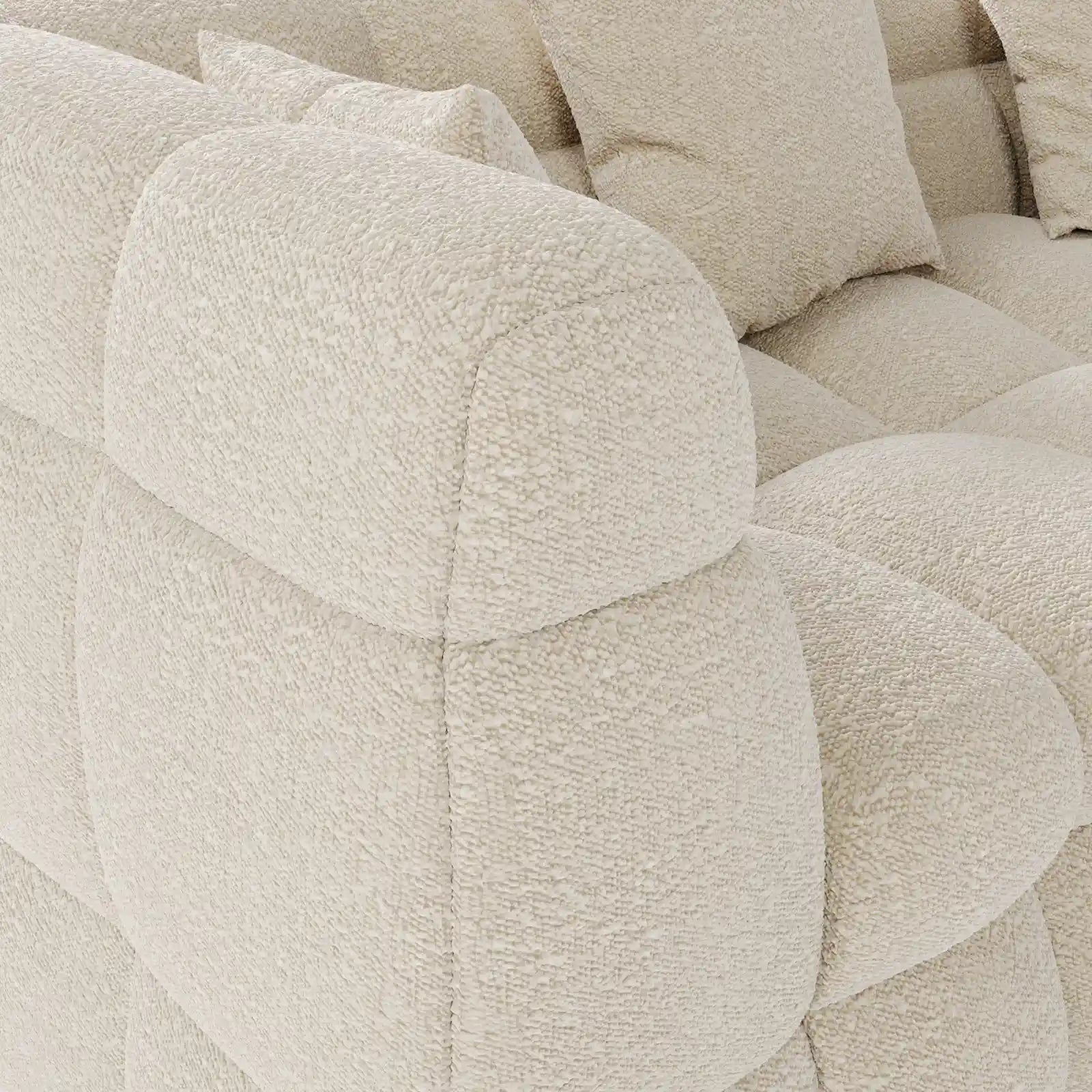 Airwave Boucle Sofa 2-Seater 4