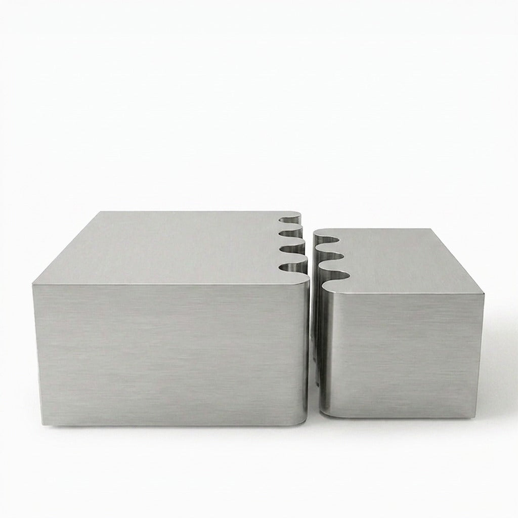 Armand Steel Interlocking Coffee Table image