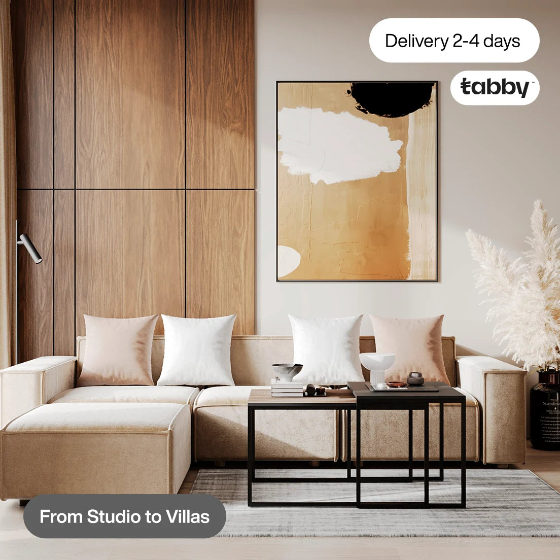 #Apartment Type/Number of Items_1-Bedroom/19 Items #Color_Cream