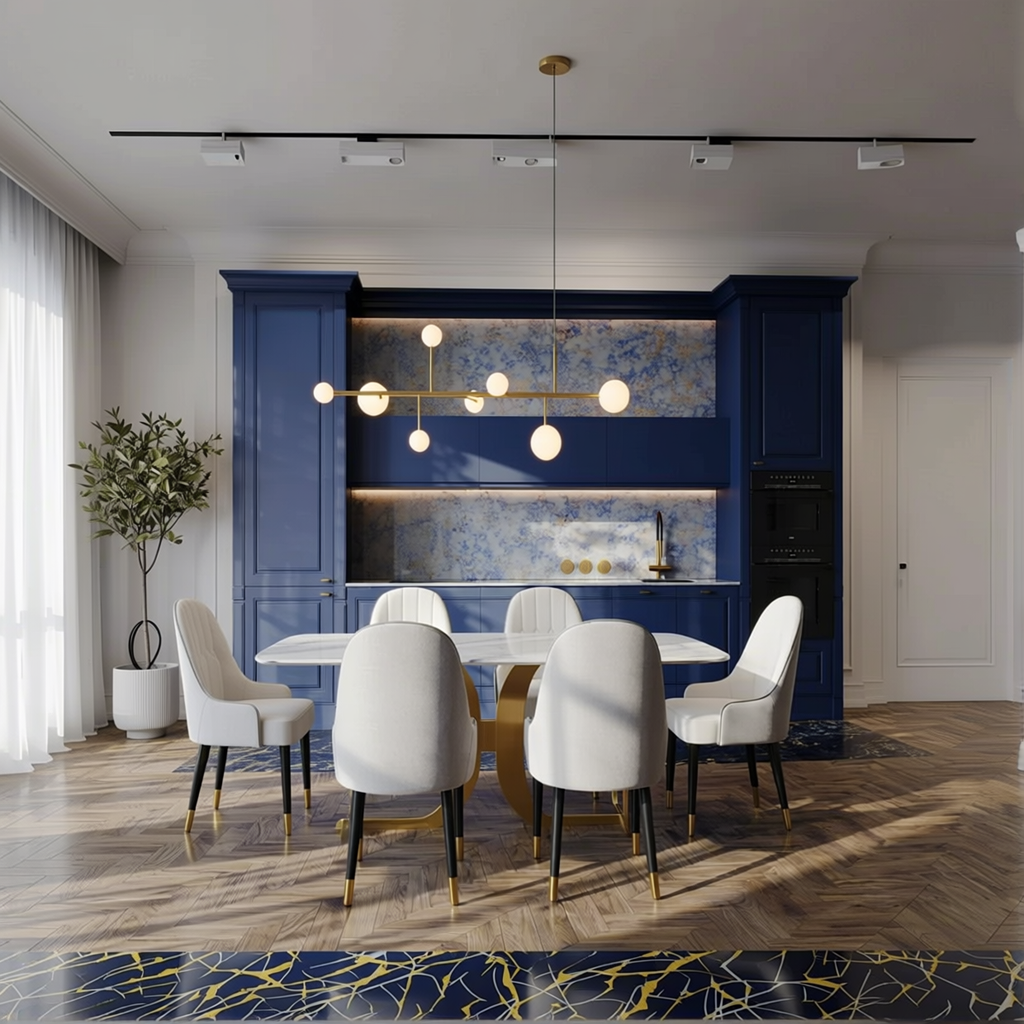 Blue Marine Kitchen