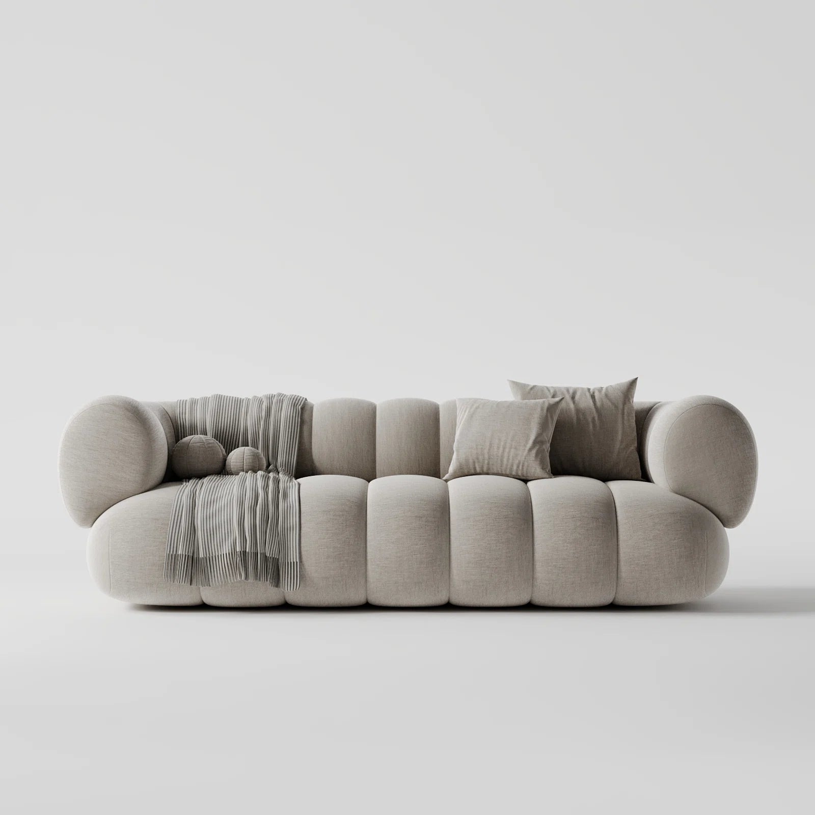 Cuddle Cove Matt Velvet Sofa 3-Seater 1