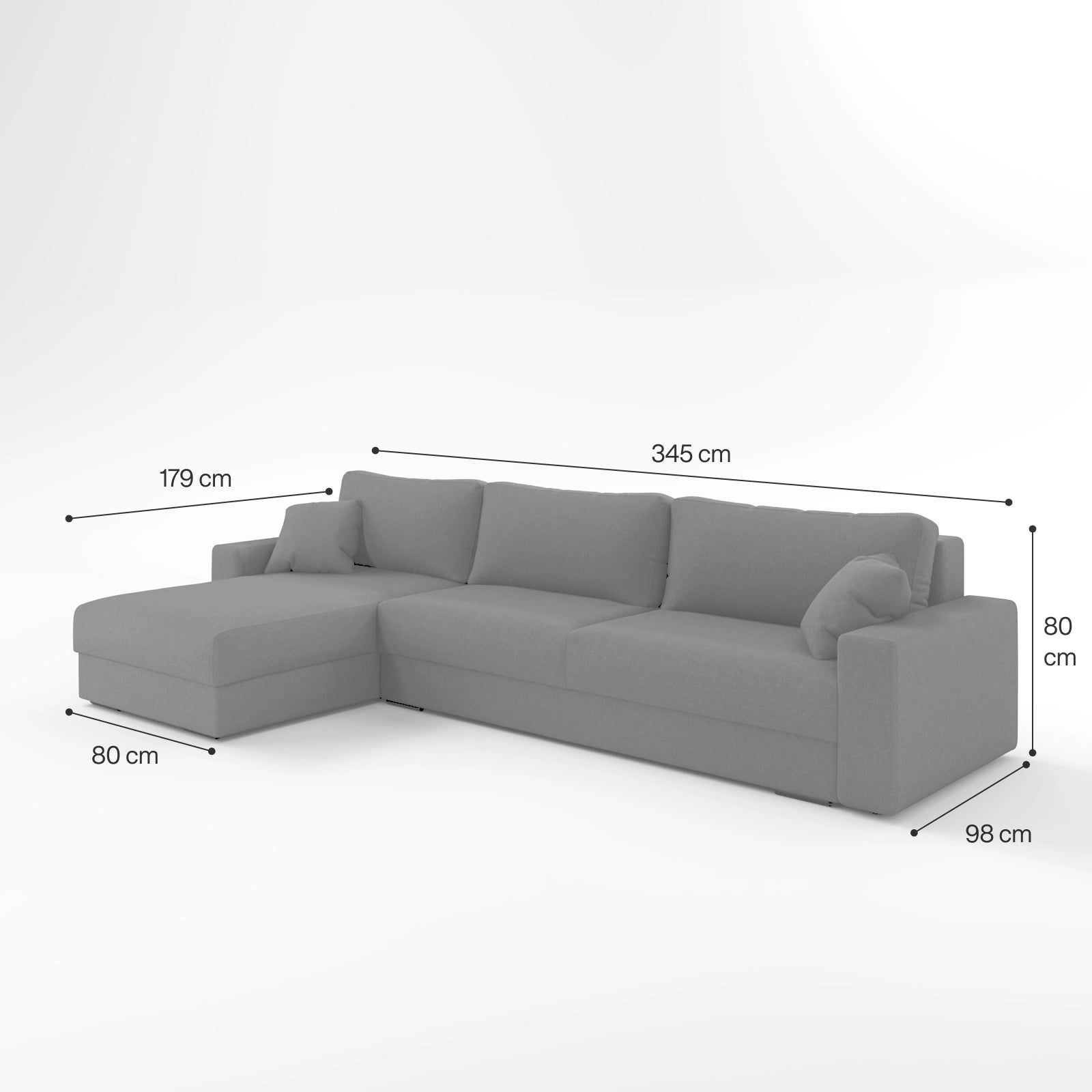 Livorno 4-Seater Sofa Bed image