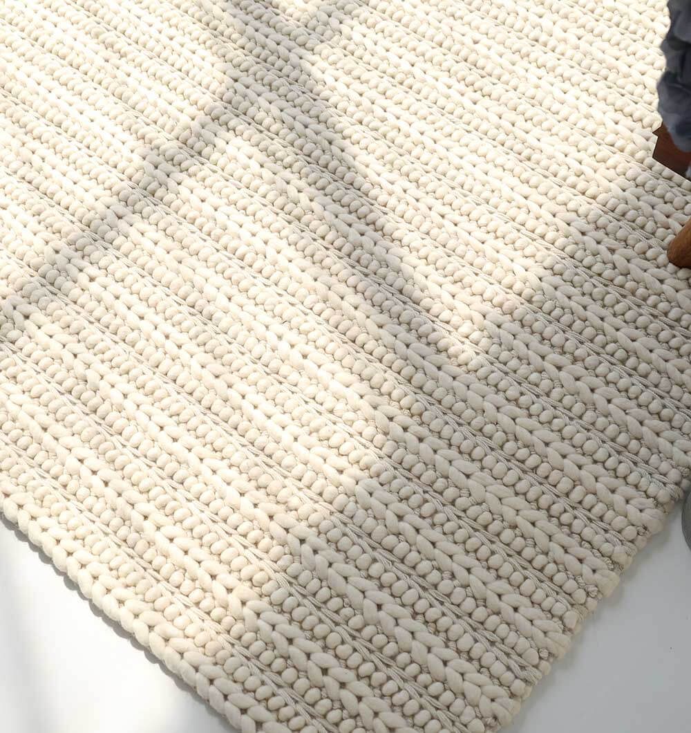 Ecru Handmade Rug image