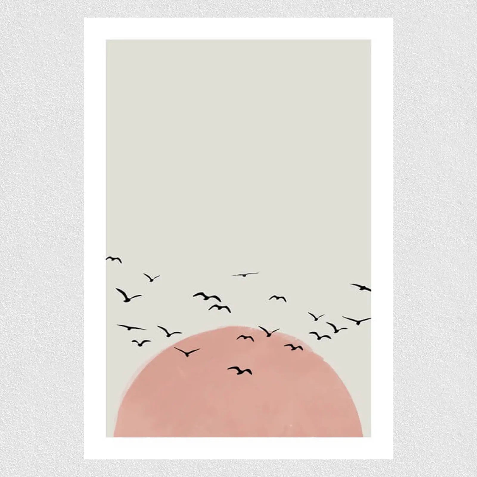 Wings at Sunset Poster