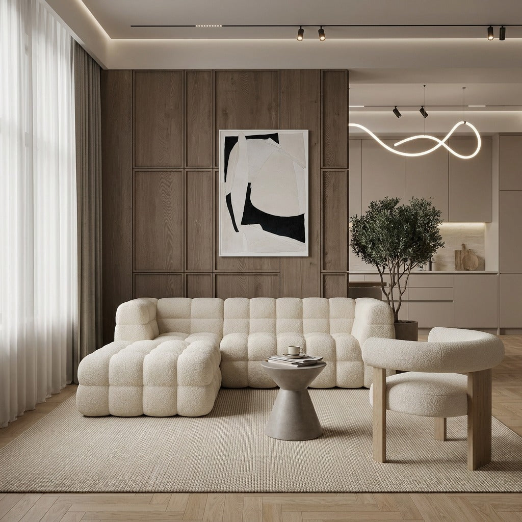 Narni Microconcrete Side Table image