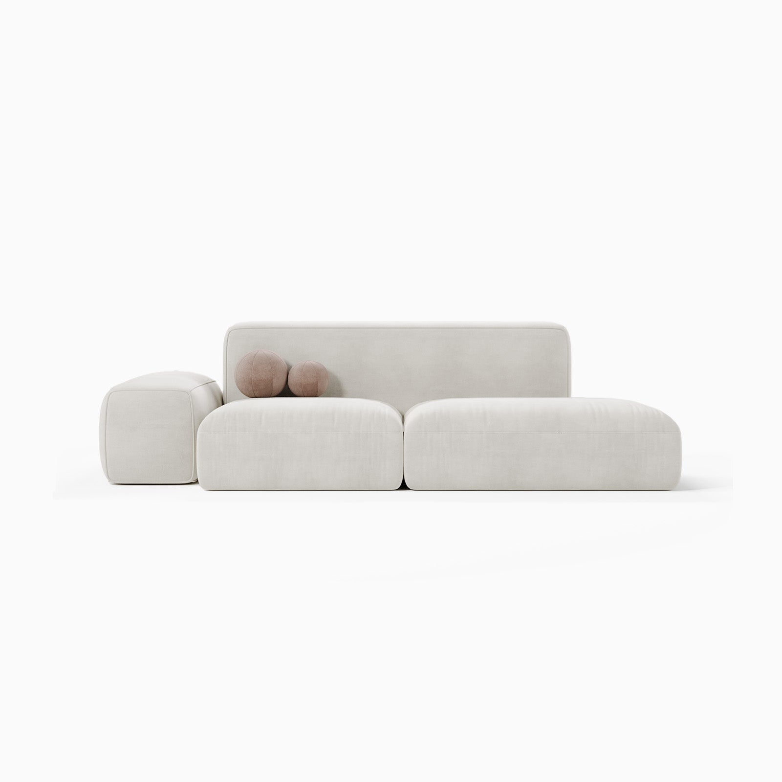 Ava 2-Seater Straight Sofa