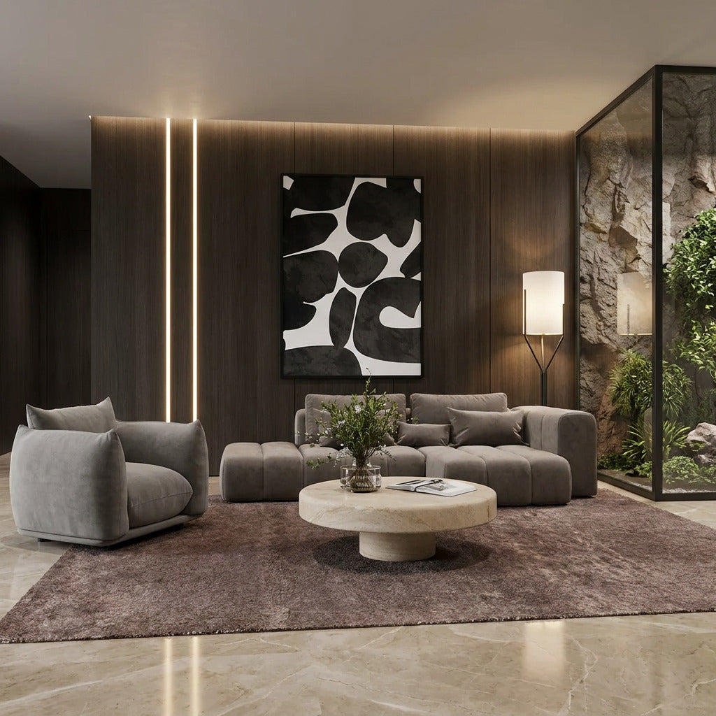 Sally Travertine Coffee Table
