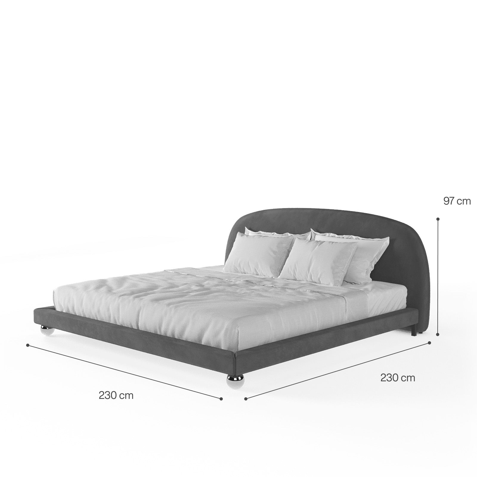 Ember Extra King Size Bed image
