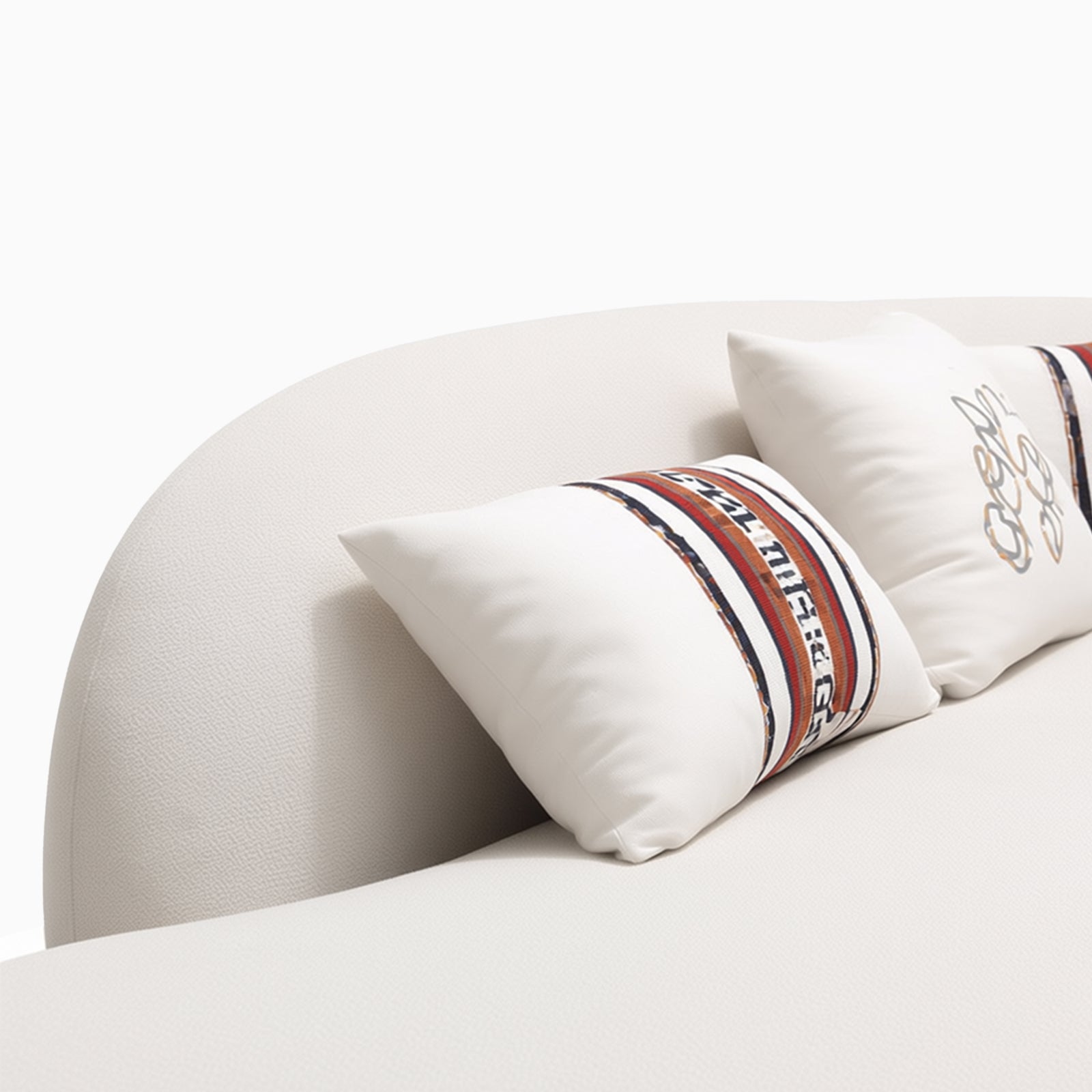 Plume 2-Seater Straight Sofa image