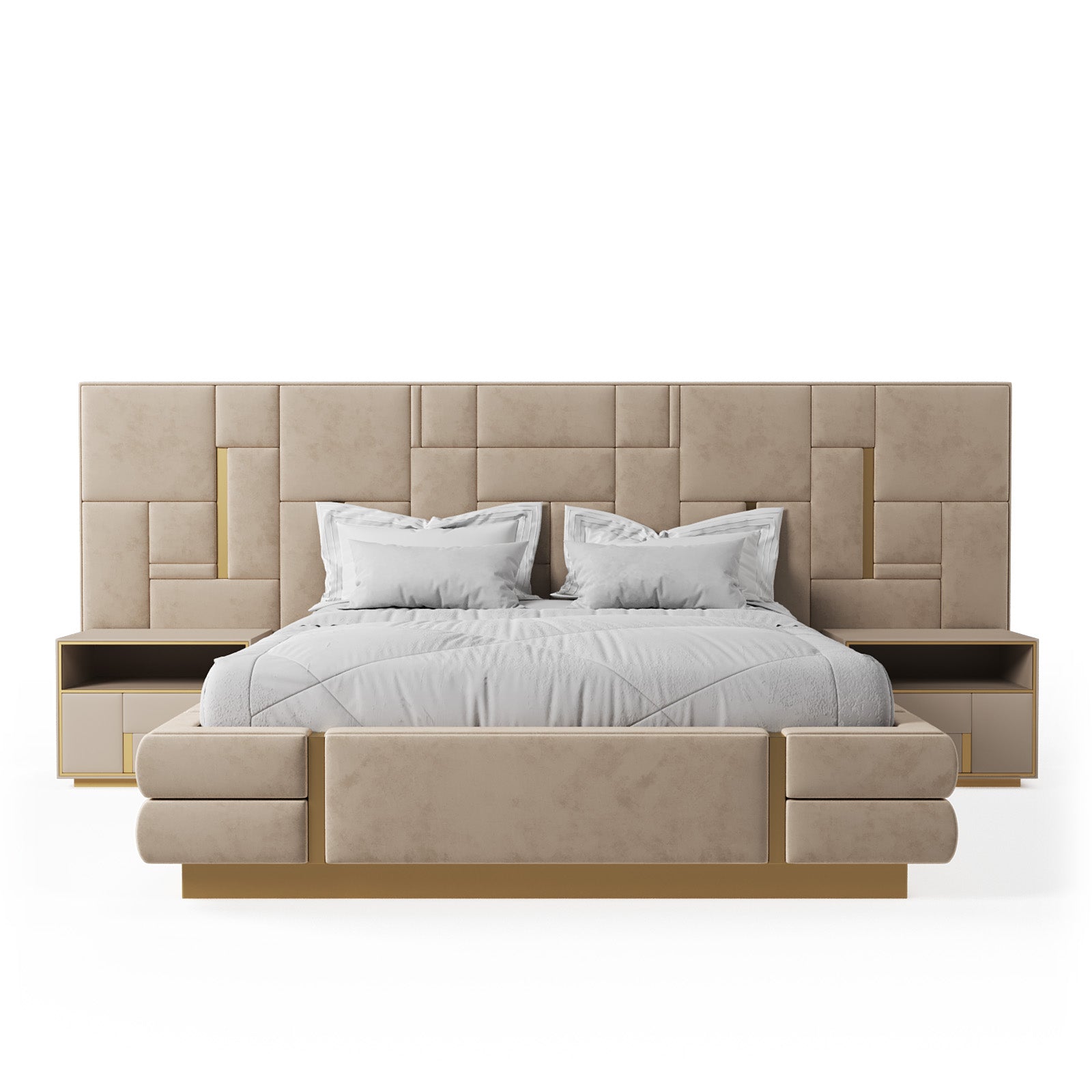 Art Deco Queen Size Bed image