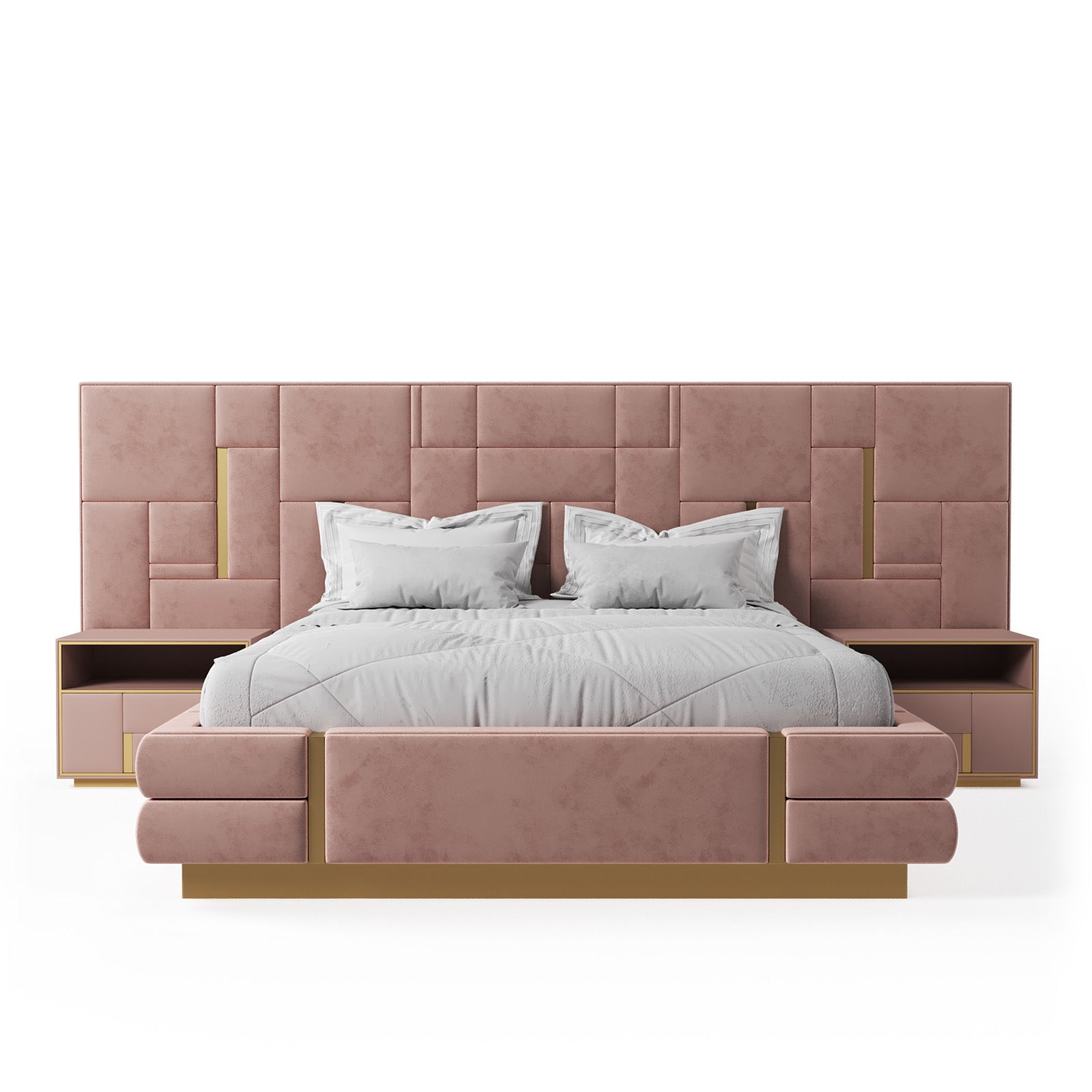 Art Deco Queen Size Bed image