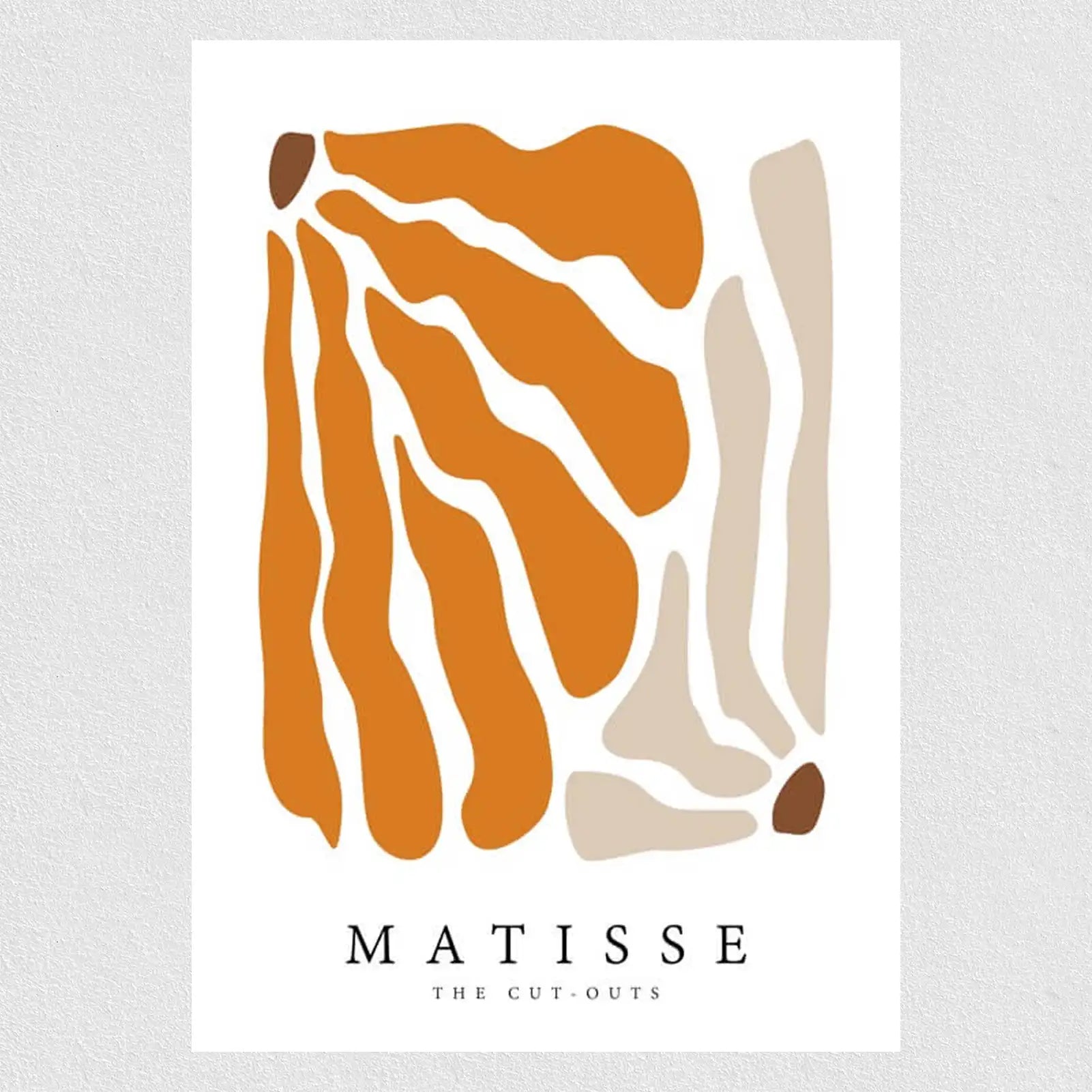 Matisse Orange Mood Poster