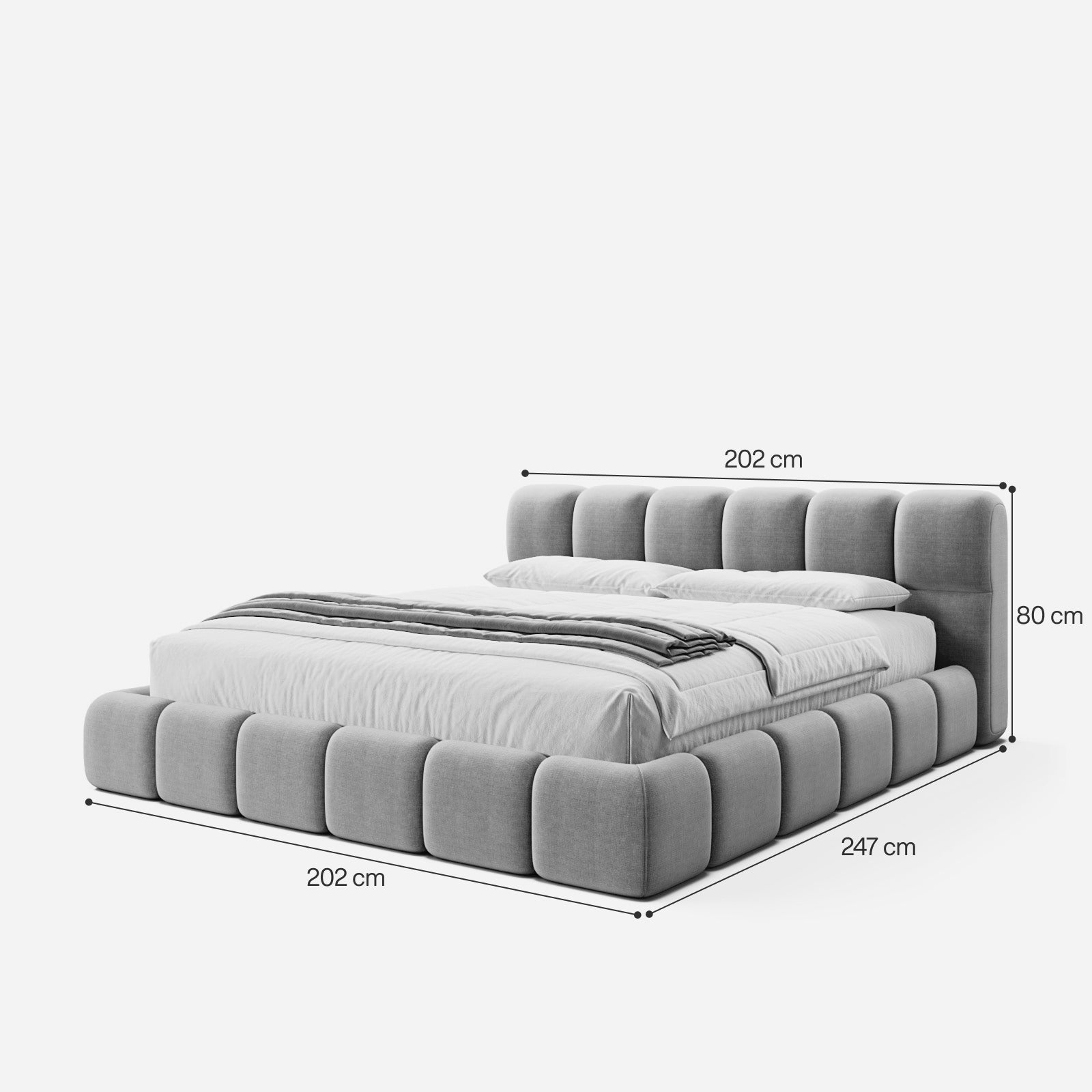 Asti Queen Size Bed image