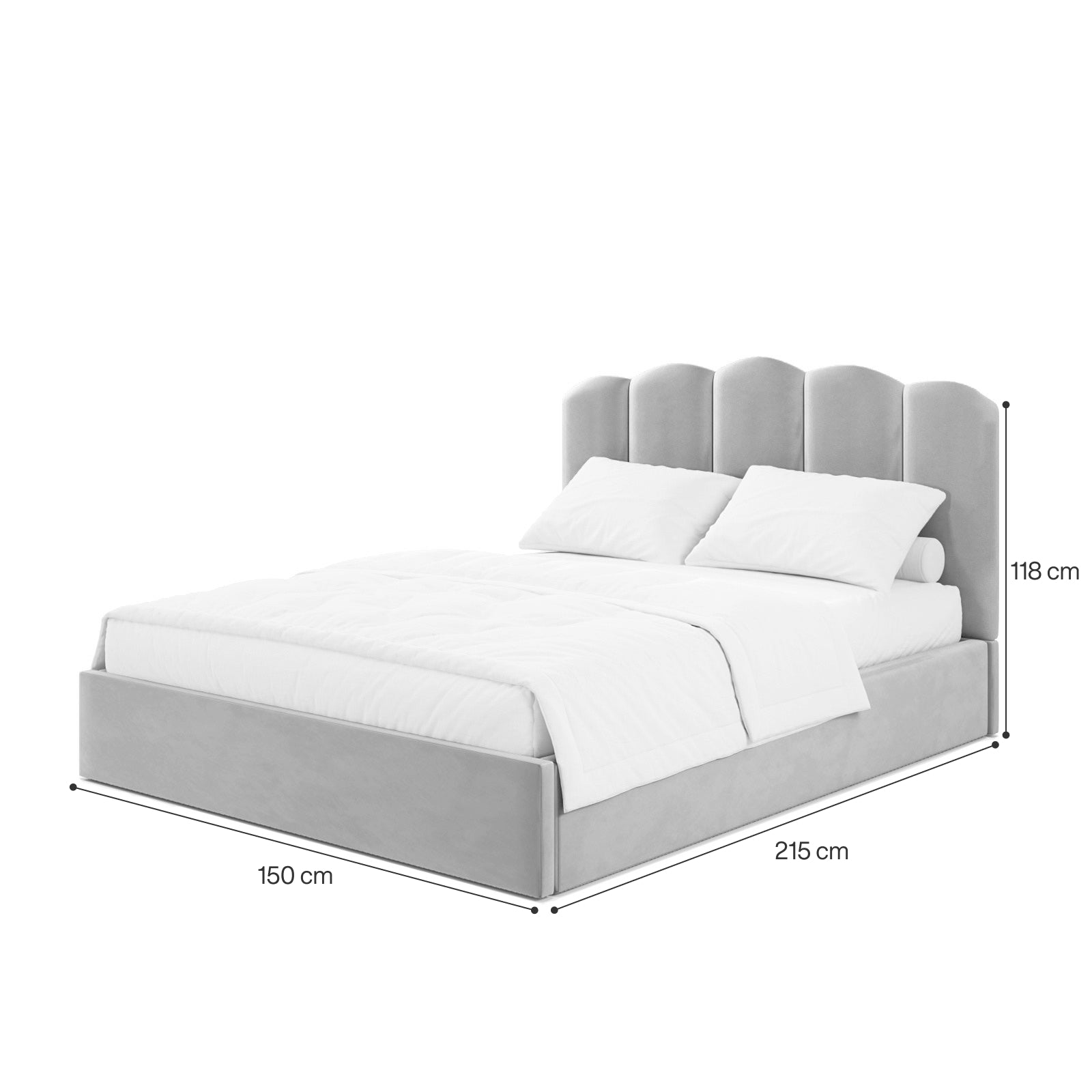 Soft Caramel Twin Size Bed image