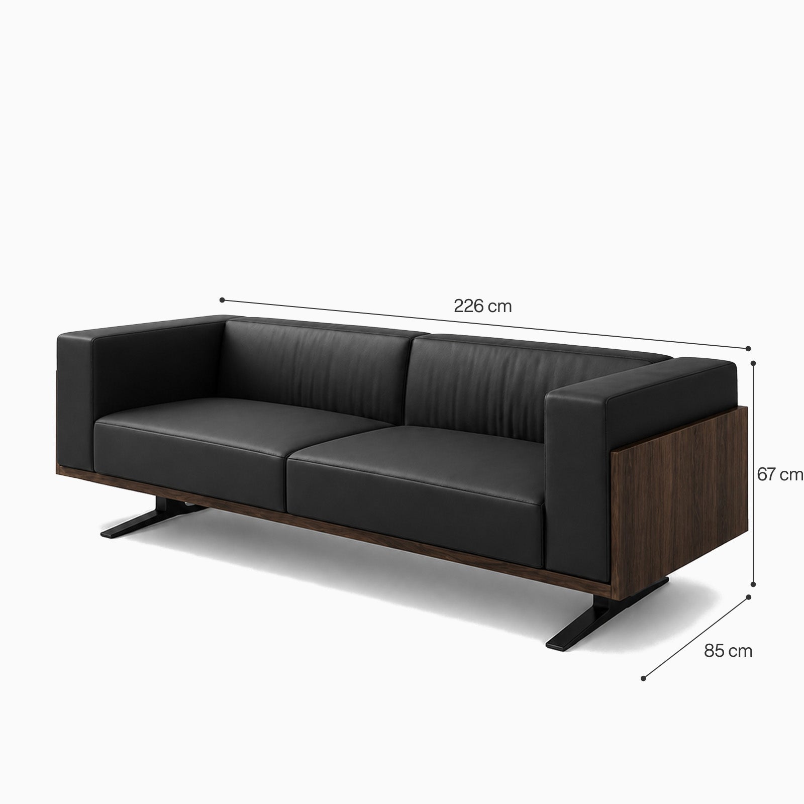 Aston 2-Seater Straight Sofa image