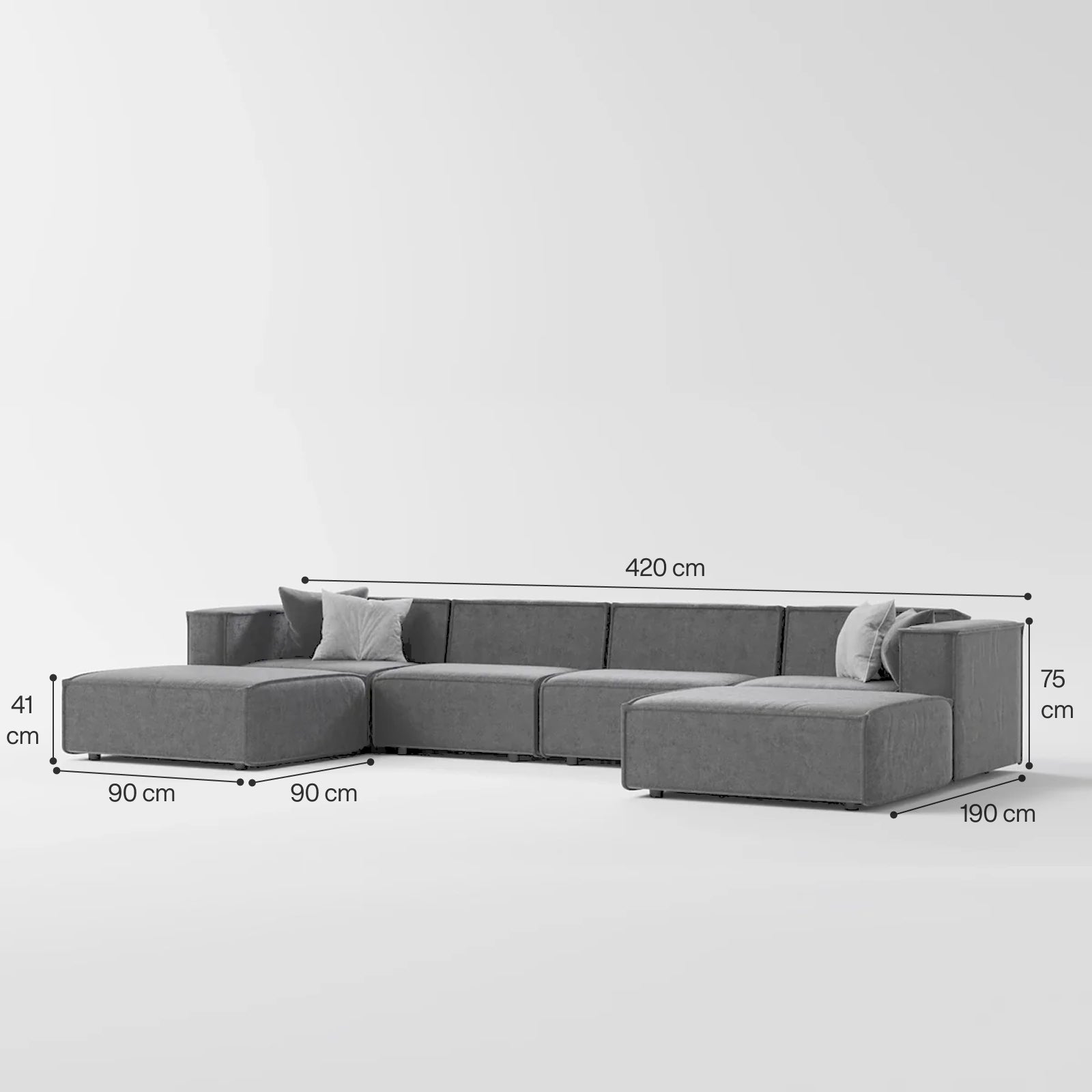 Lounge 5-Seater Corner Sofa image