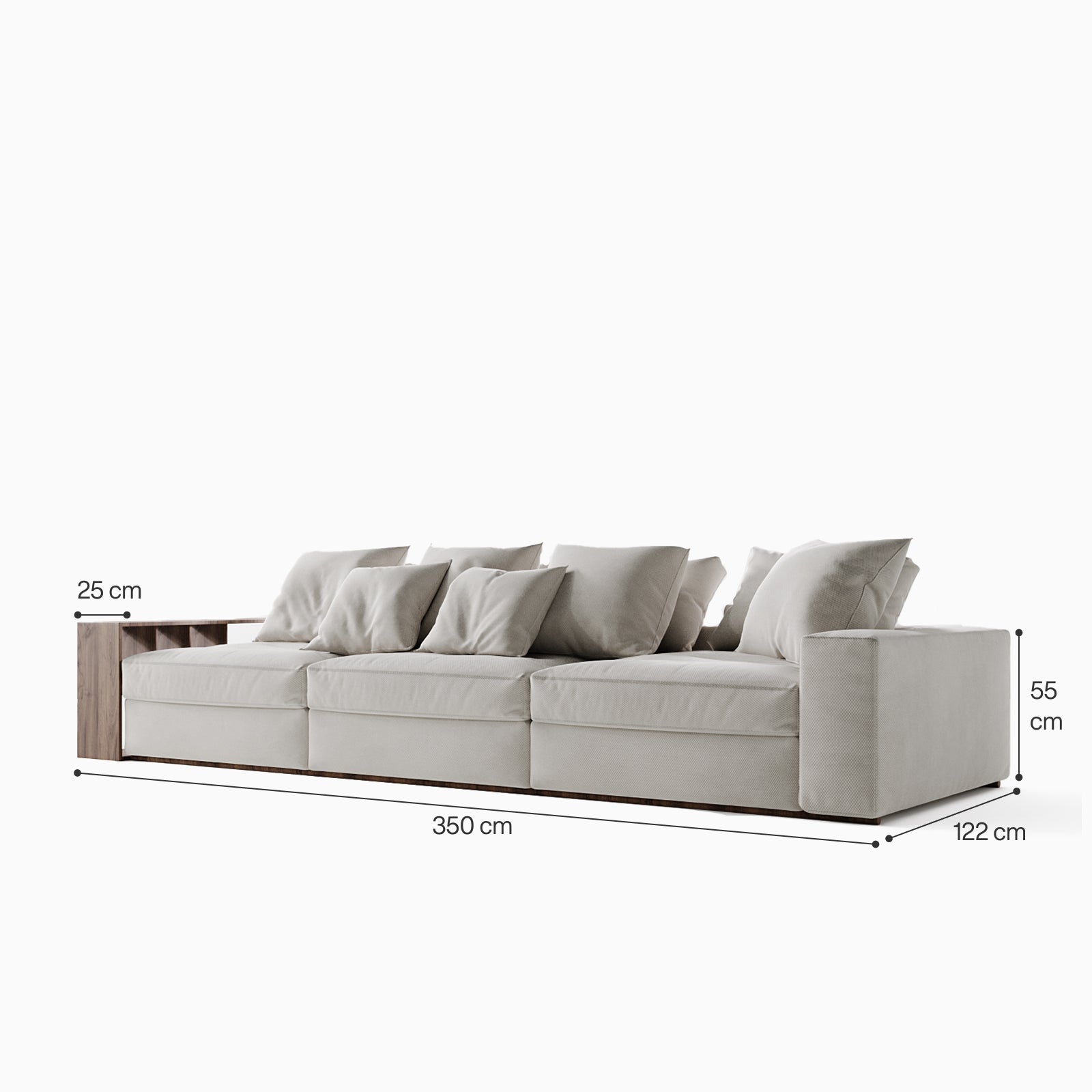 Glory 4-Seater Straight Sofa image