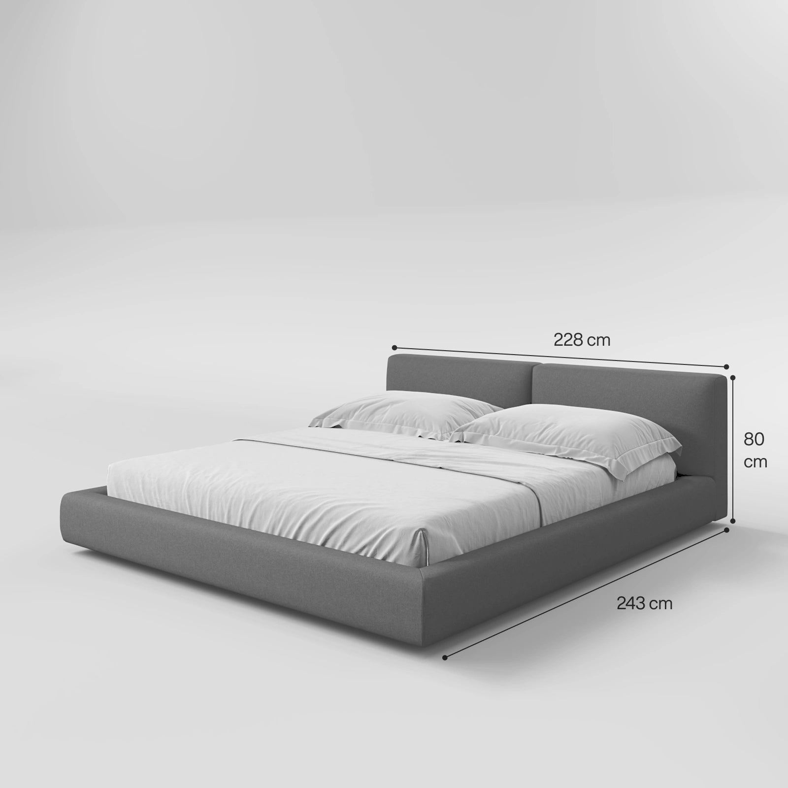 Trento Extra King Size Bed image