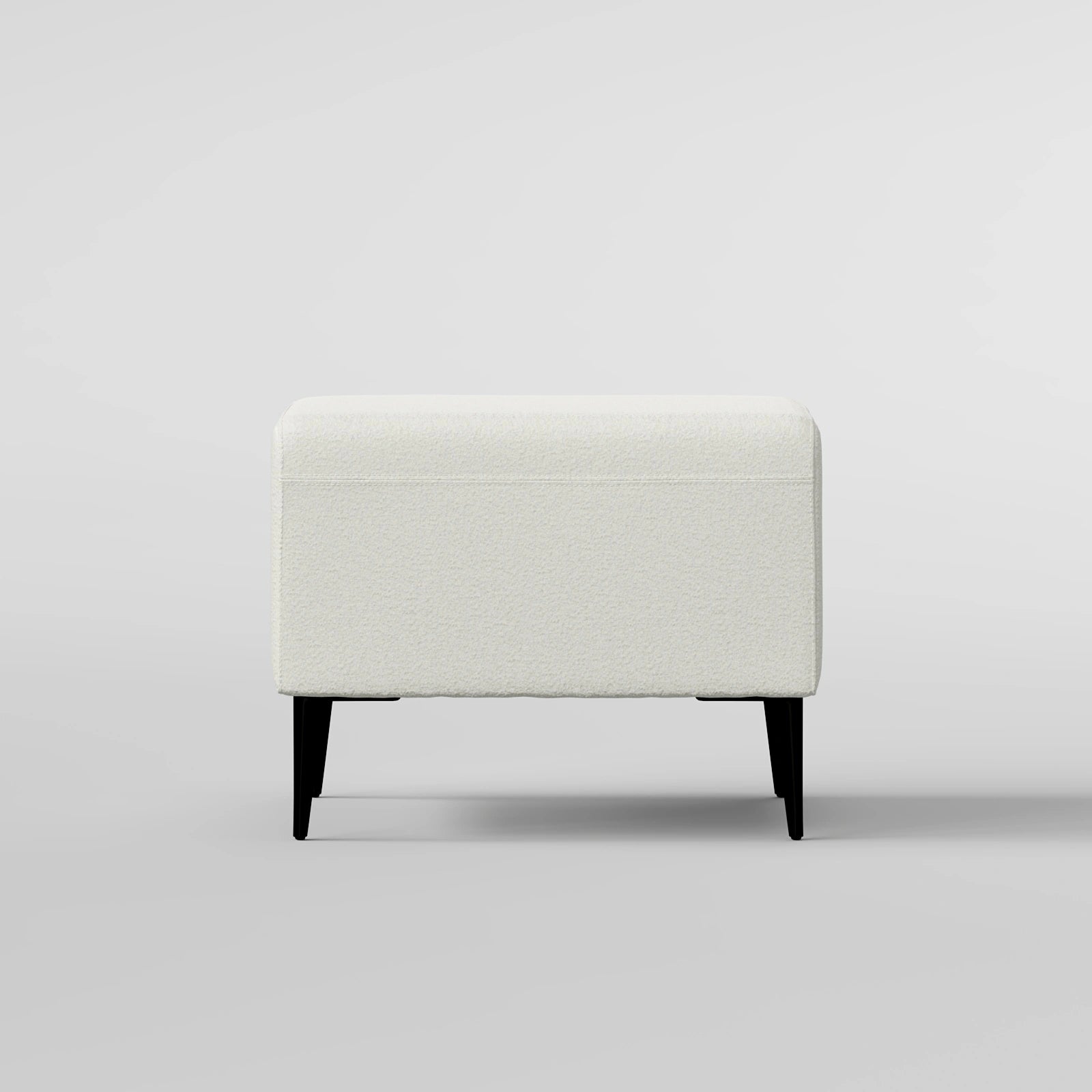 #Fabric_Boucle #Color_White
