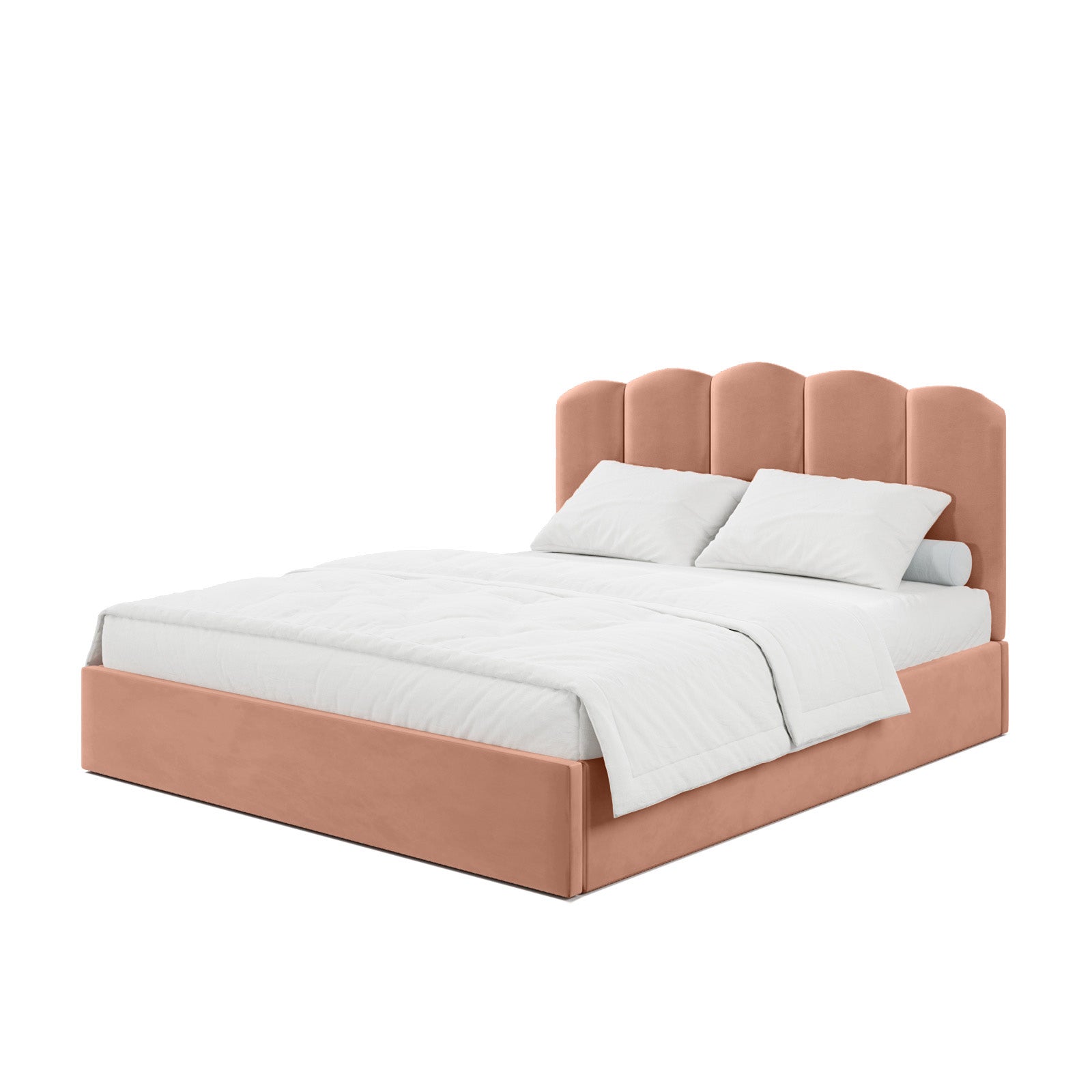Soft Caramel King Size Bed image