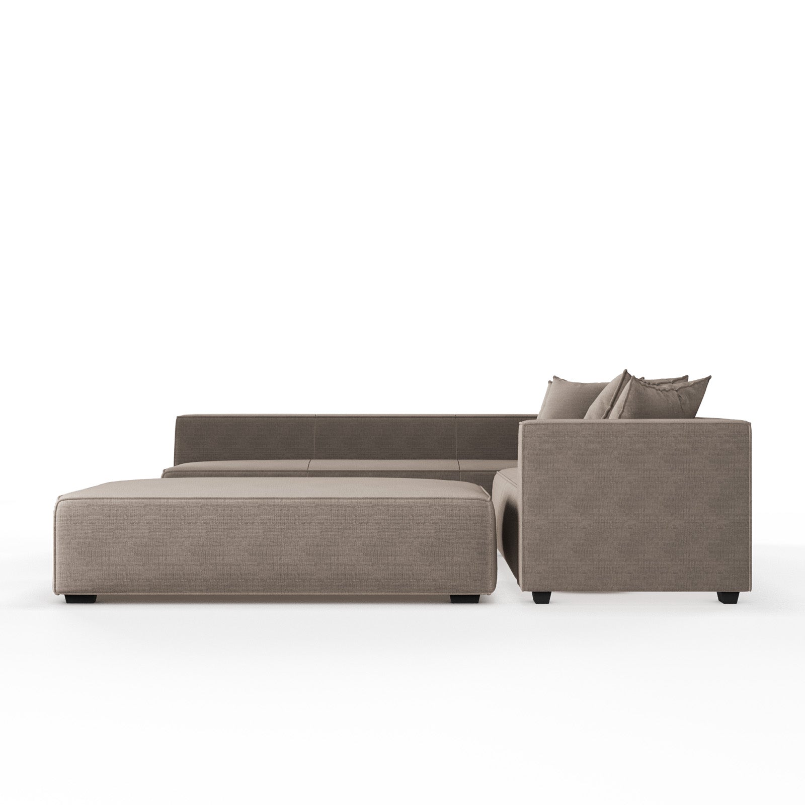 أريكة وودلاند المقطعية ذات الأربعة مقاعد image