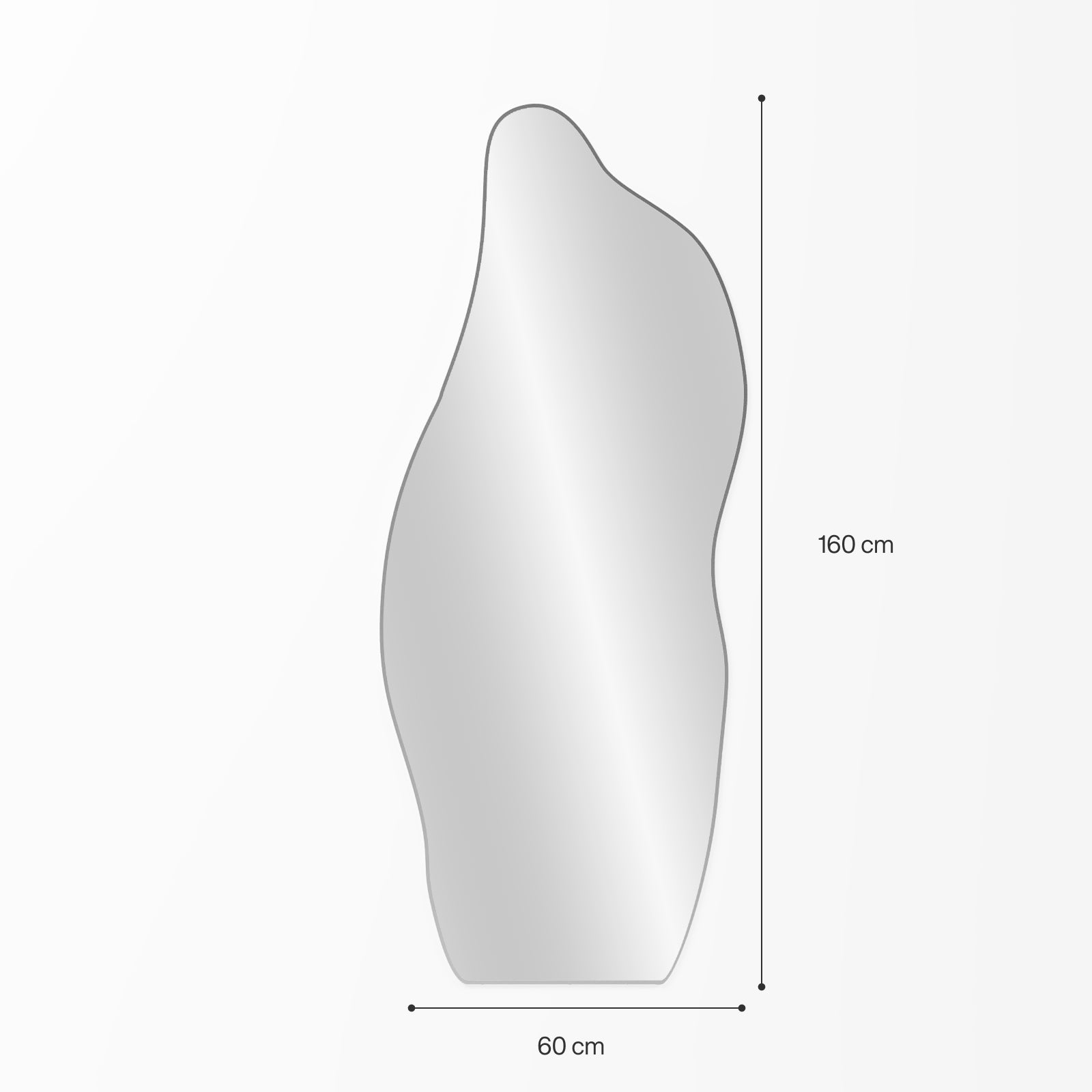 Небесное напольное зеркало image