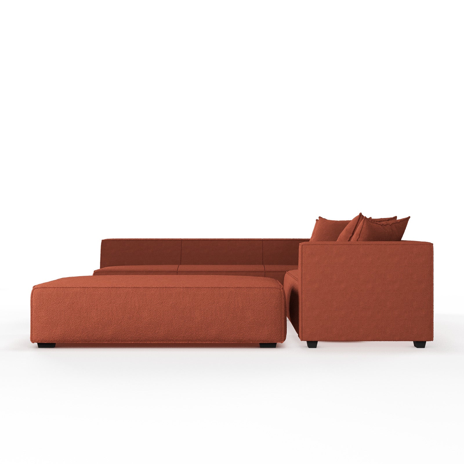 أريكة وودلاند المقطعية ذات الأربعة مقاعد image