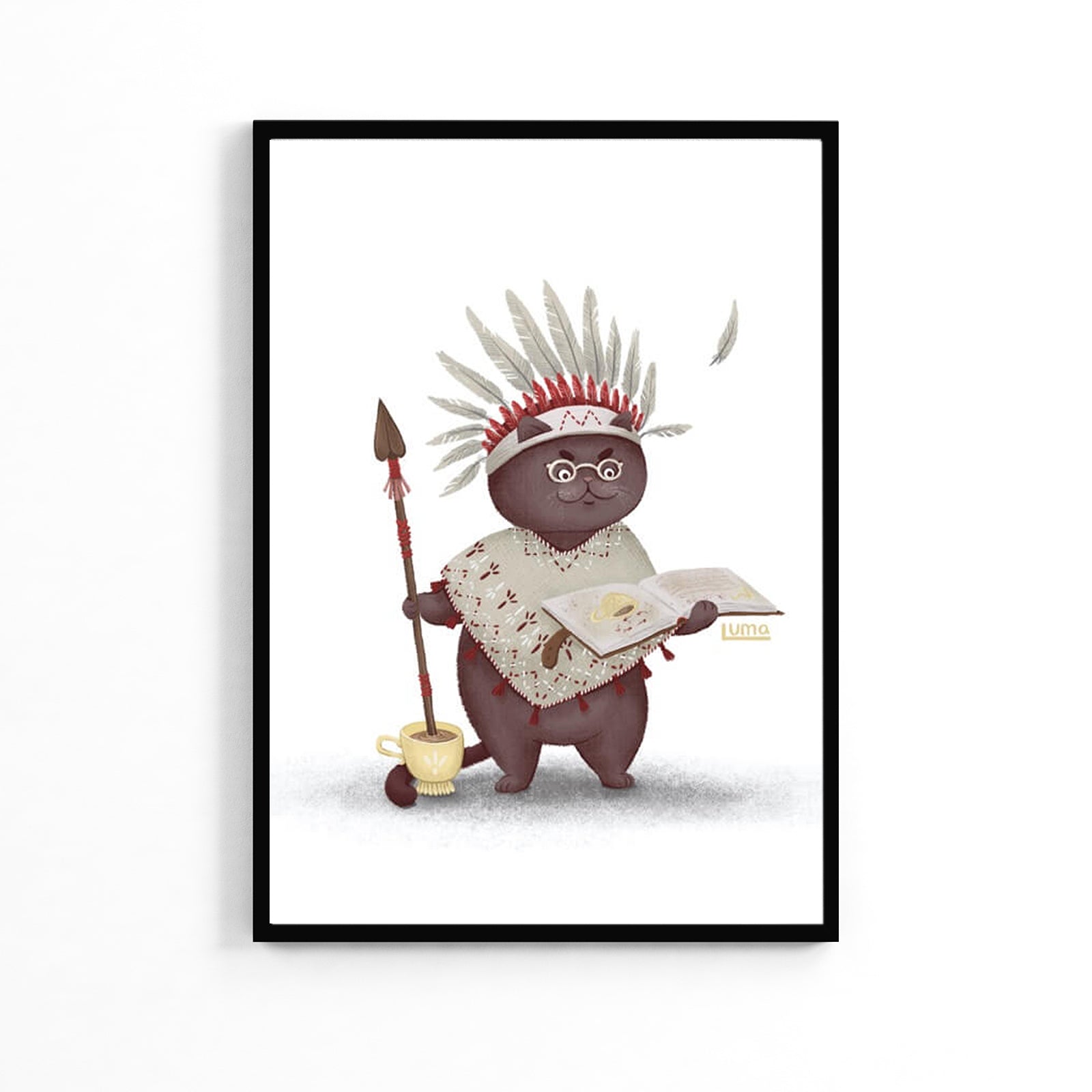 Little Magic Warrior Kids Poster