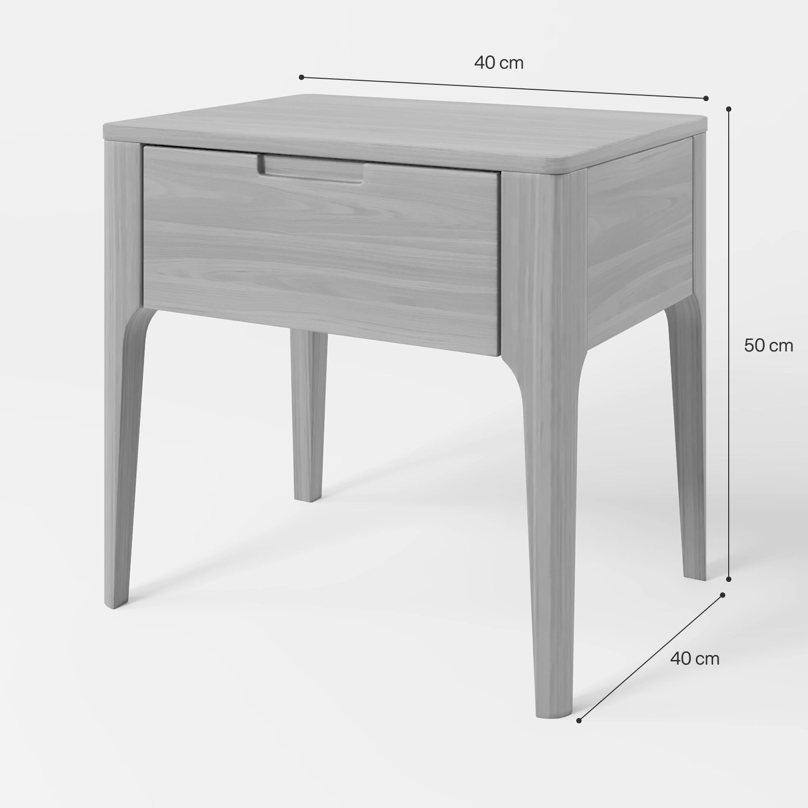 Kyoto Wooden Bedside Table